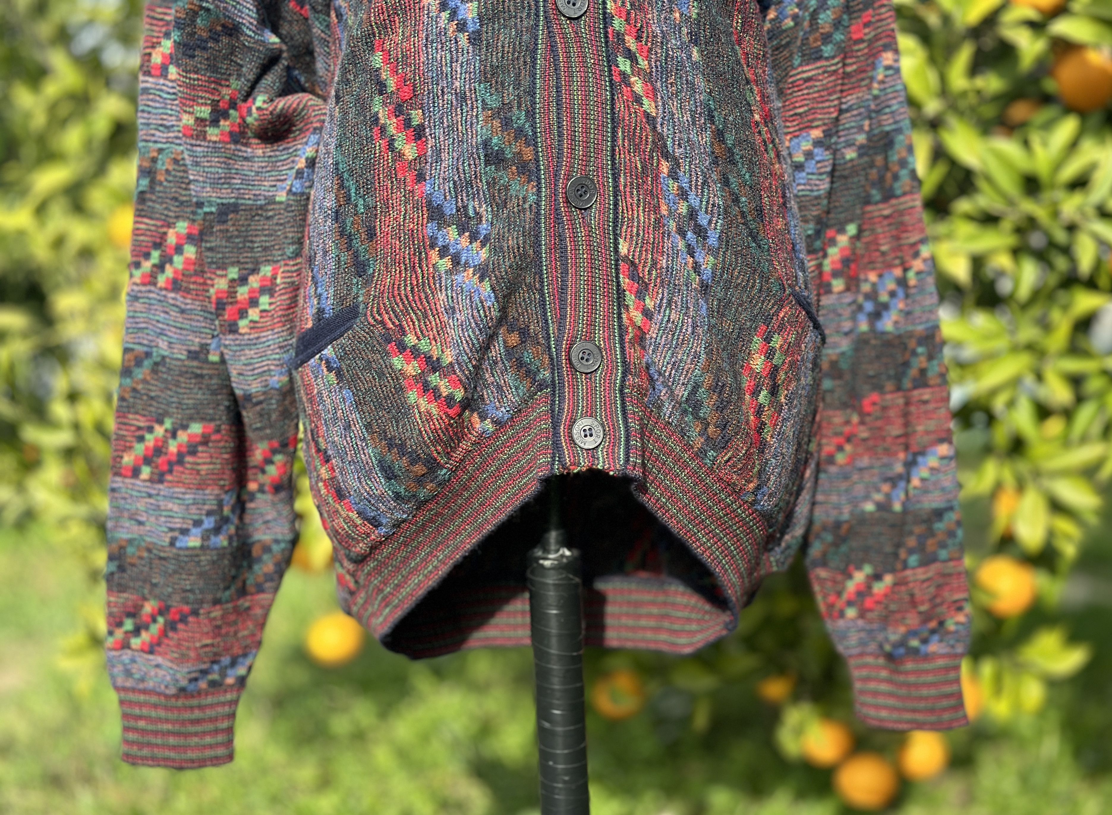 Missoni Missoni Sport Oversized Knit Cardigan Archive Size 58 2XL Size US XXL / EU 58 / 5 - 6 Thumbnail