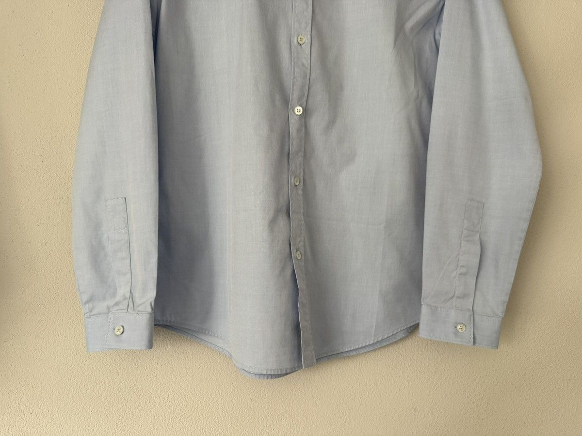 Gucci Blue Dress Shirt with White Contrast Collar – Duke Fit Size US S / EU 44-46 / 1 - 7 Thumbnail