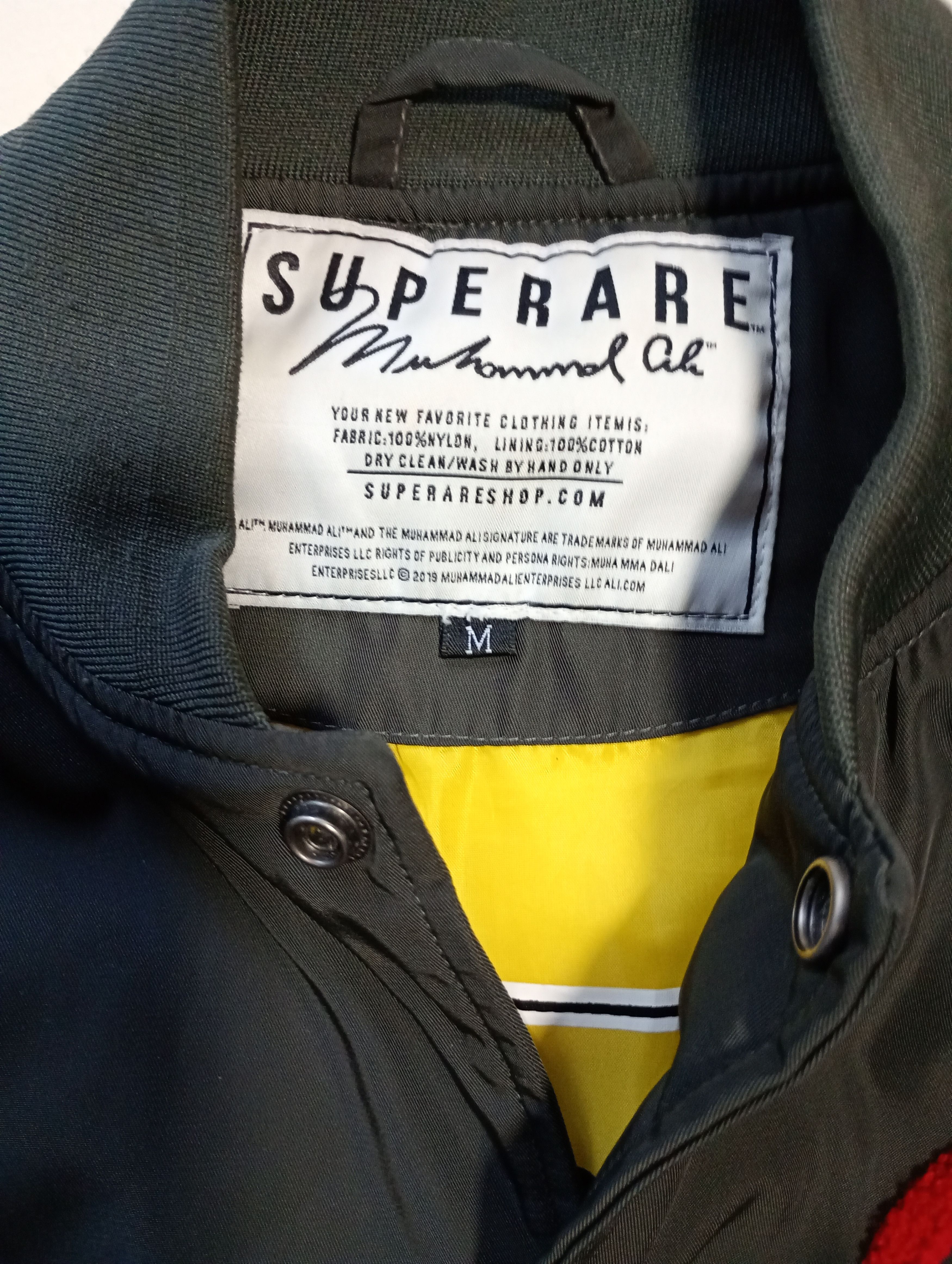 Vintage Superare x Muhammad Ali Cassius Clay Bomber Jacket Size US M / EU 48-50 / 2 - 10 Thumbnail