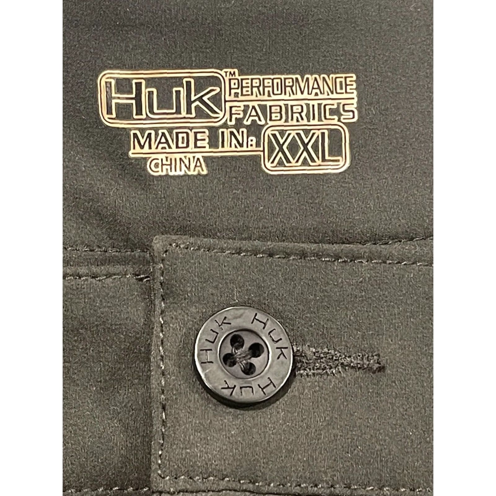 Vintage HUK Men’s Fishing Shorts Next Level 5-Pocket Outdoor Quick Dry Shirt? Size US 39 - 4 Thumbnail