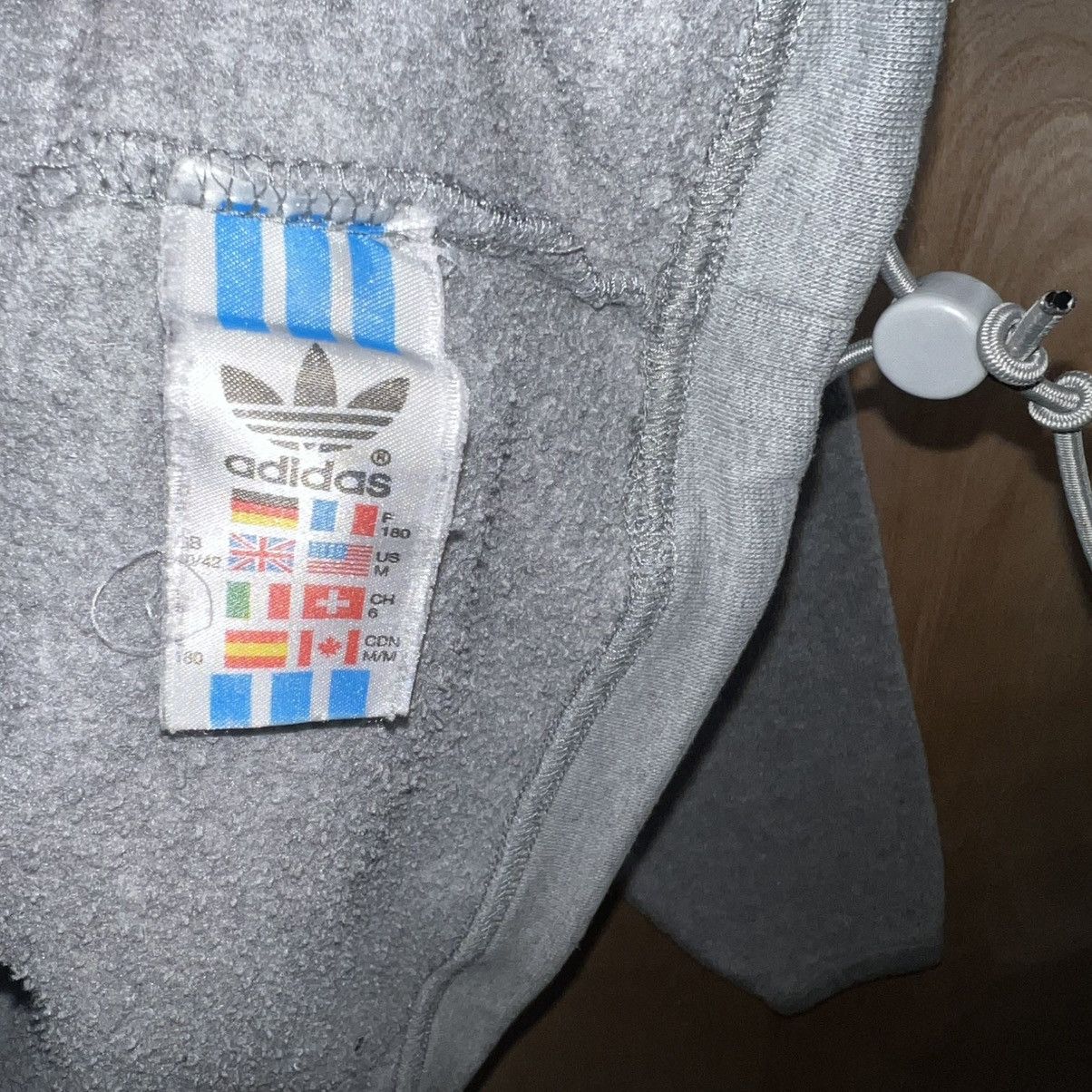 Adidas VINTAGE 80s ADIDAS TRE FOIL PULLOVER LOGO FLEECE SWEATSHIRT Size US M / EU 48-50 / 2 - 8 Thumbnail