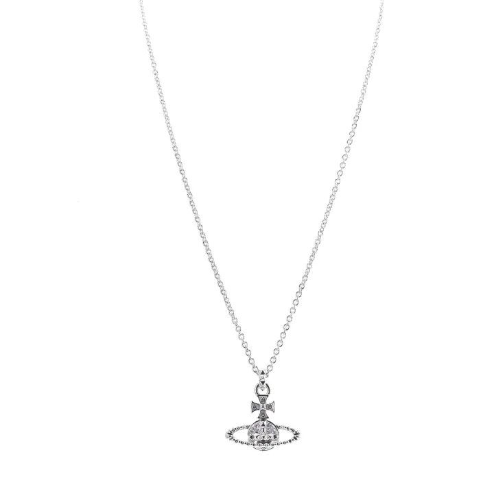 Vivienne Westwood Vivienne Westwood Mayfair Saturn Pendant Necklace 0079 Size ONE SIZE - 1 Thumbnail