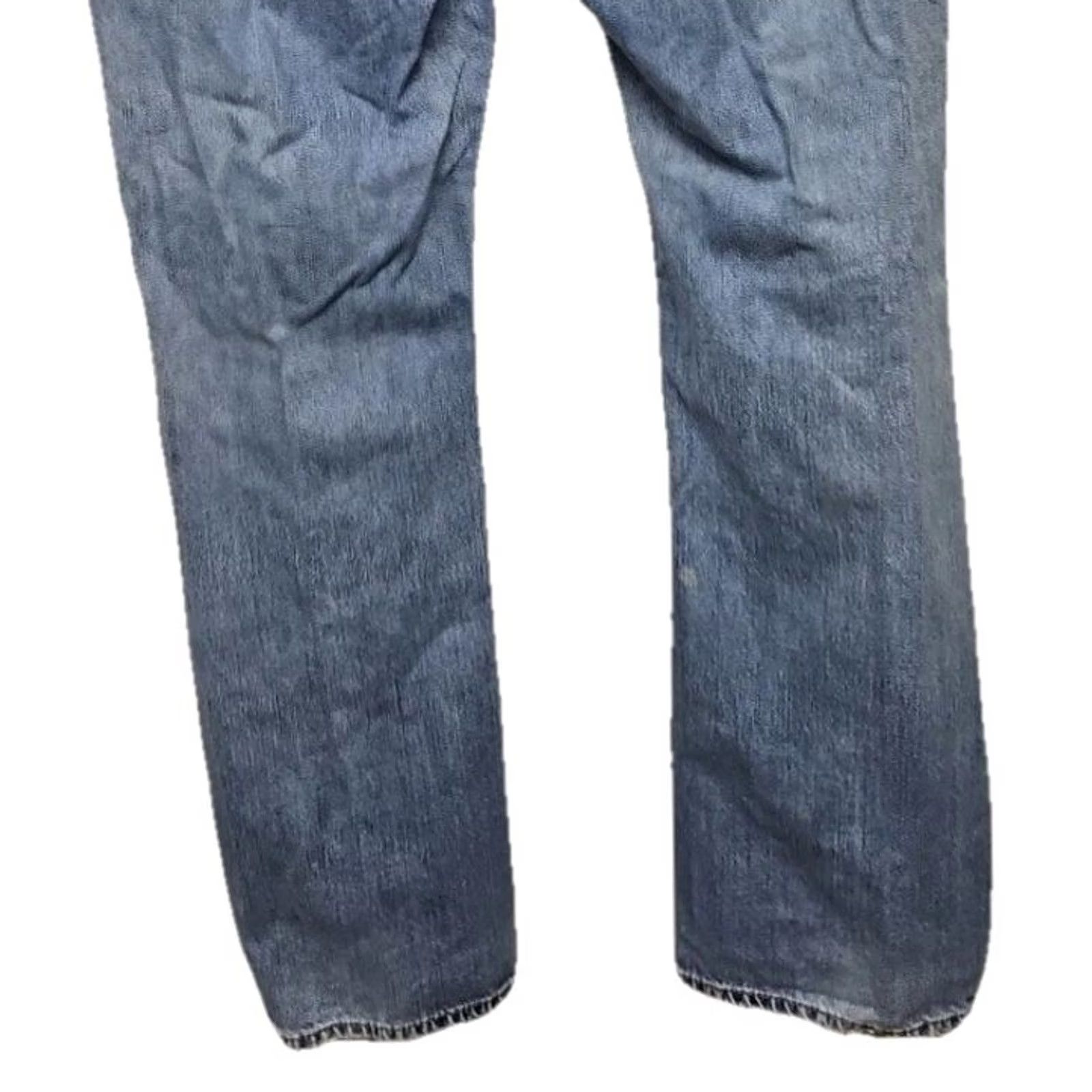 Ariat Ariat Men's Jeans Bootcut Low Rise Distressed Cowboy Denim Blue 38x38 Size US 38 / EU 54 - 6 Thumbnail