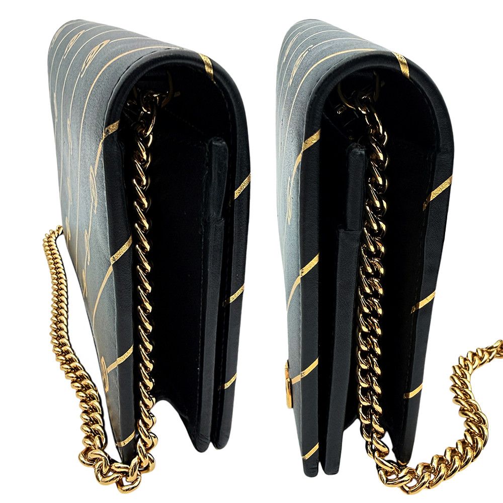 Gucci Gucci Women's Black and Gold Wallet-Purses Size ONE SIZE - 3 Thumbnail