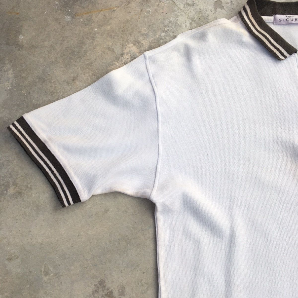 Japanese Brand × Kansai Yamamoto × Vintage Vintage KANSAI MAN SICURO Polo Tee Size US M / EU 48-50 / 2 - 4 Thumbnail