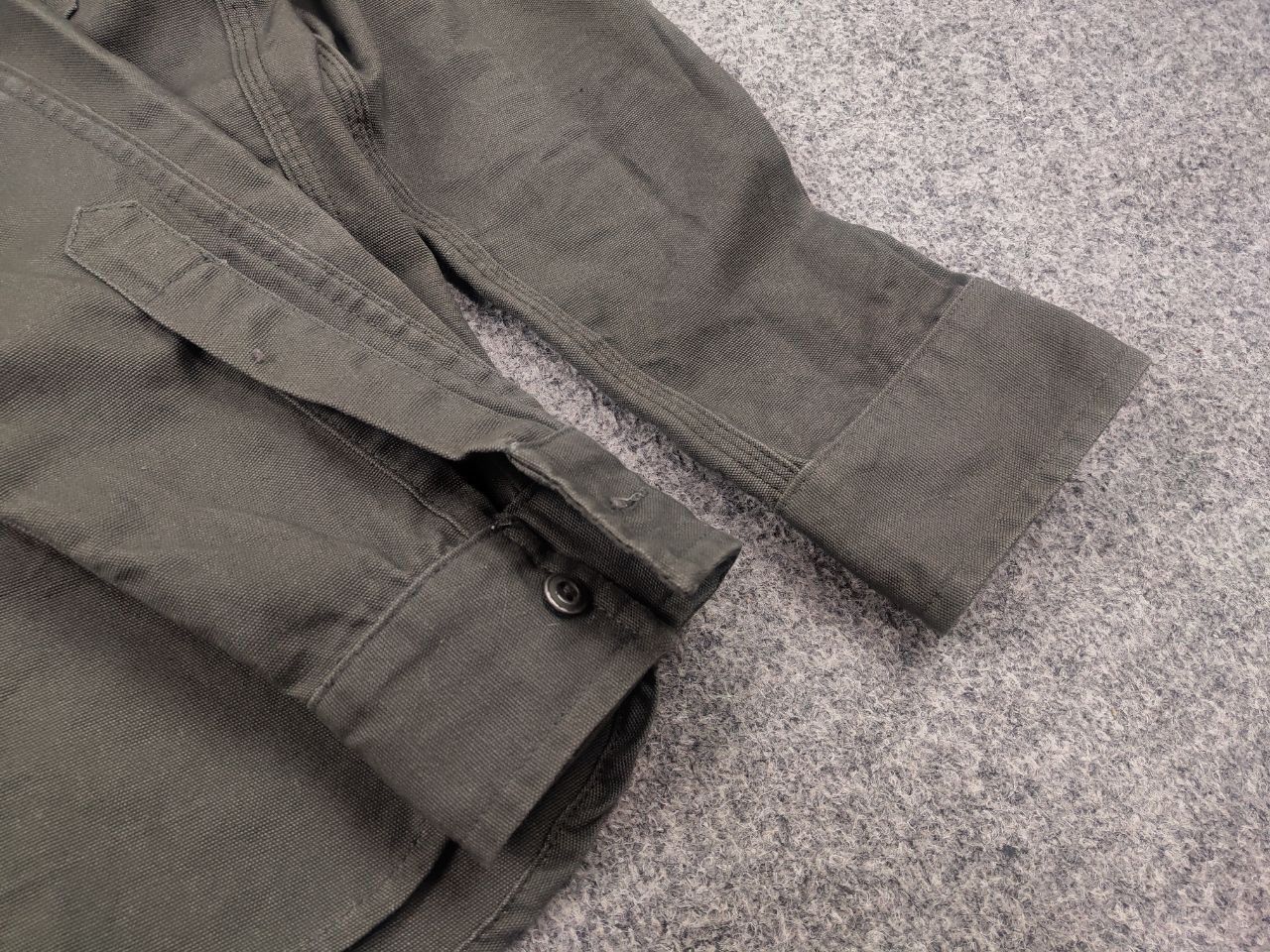 Tellason Vintage Tellason Drab Flap Long Sleeve Button Work Shirt USA Size US S / EU 44-46 / 1 - 8 Thumbnail
