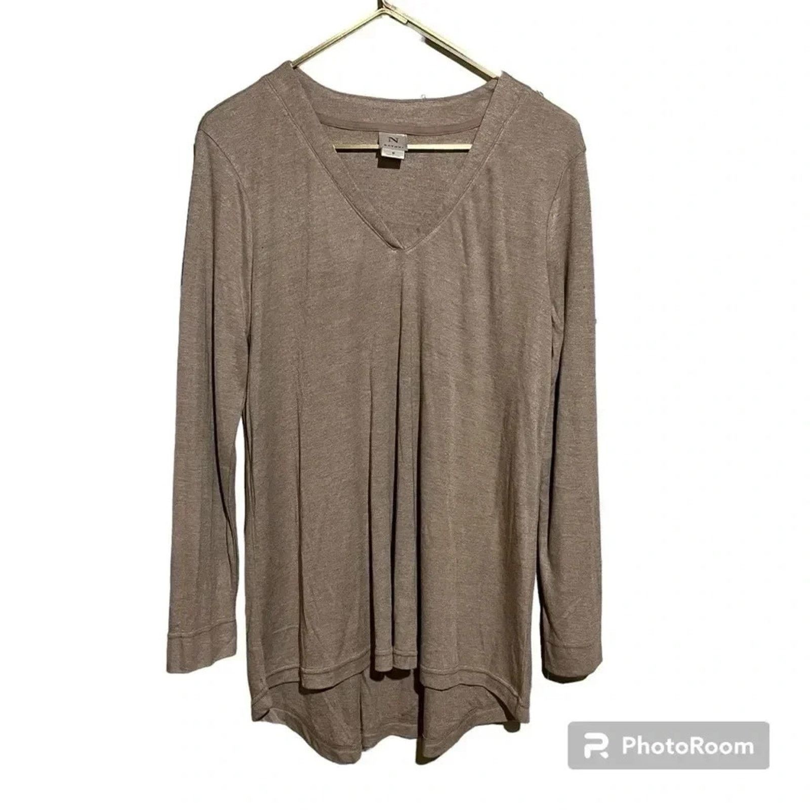 Other NWT Natori Speckled Interlock Long Sleeve Top SZ M Size ONE SIZE - 1 Thumbnail