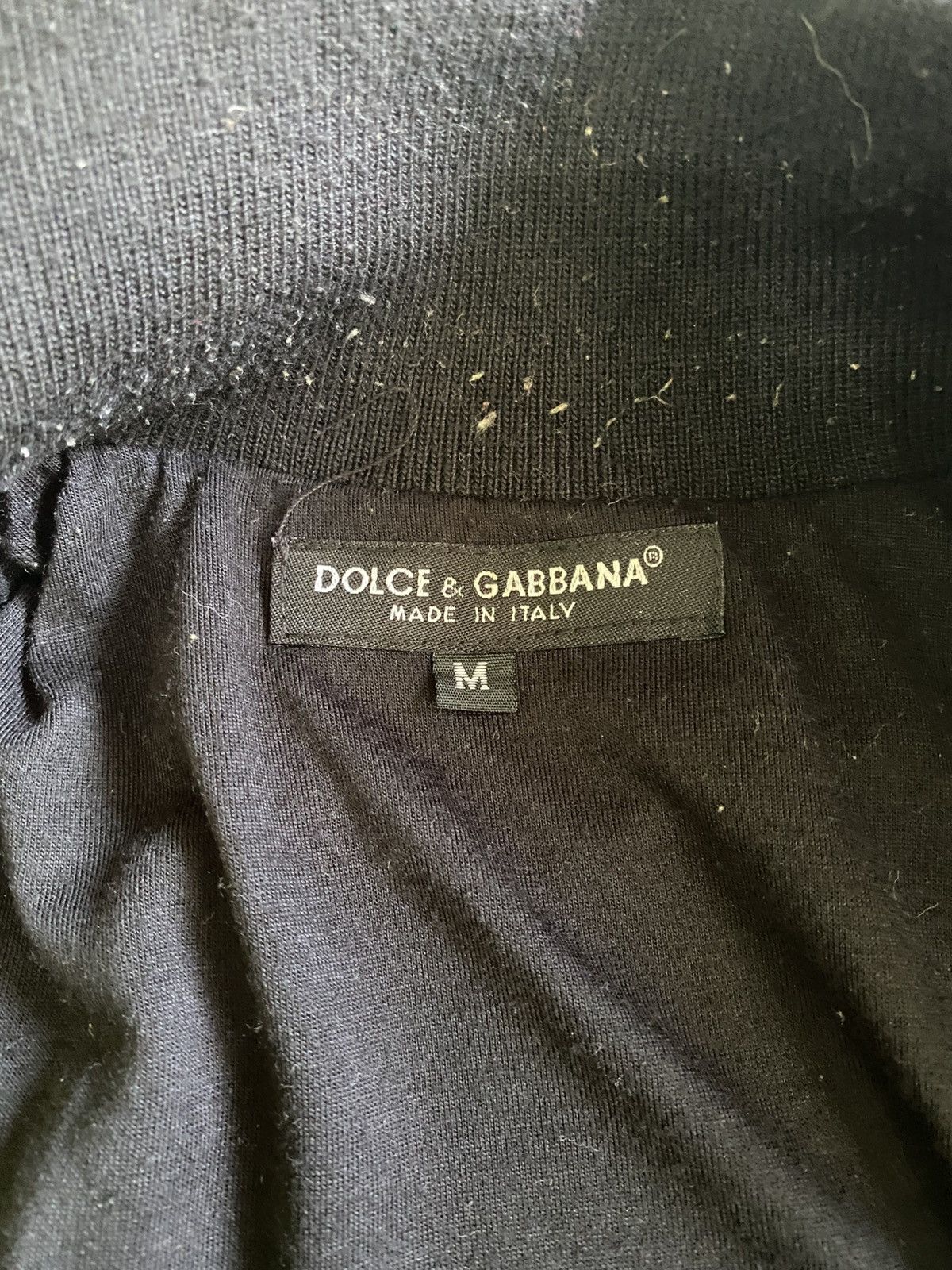 Dolce & Gabbana DOLCE&GABBANA NYLON PULLOVER ZIP UP BLACK JACKETS Size US M / EU 48-50 / 2 - 8 Thumbnail
