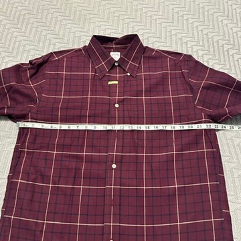 Brooks Brothers Brooks Brothers red plaid button down size M Size US M / EU 48-50 / 2 - 6 Thumbnail