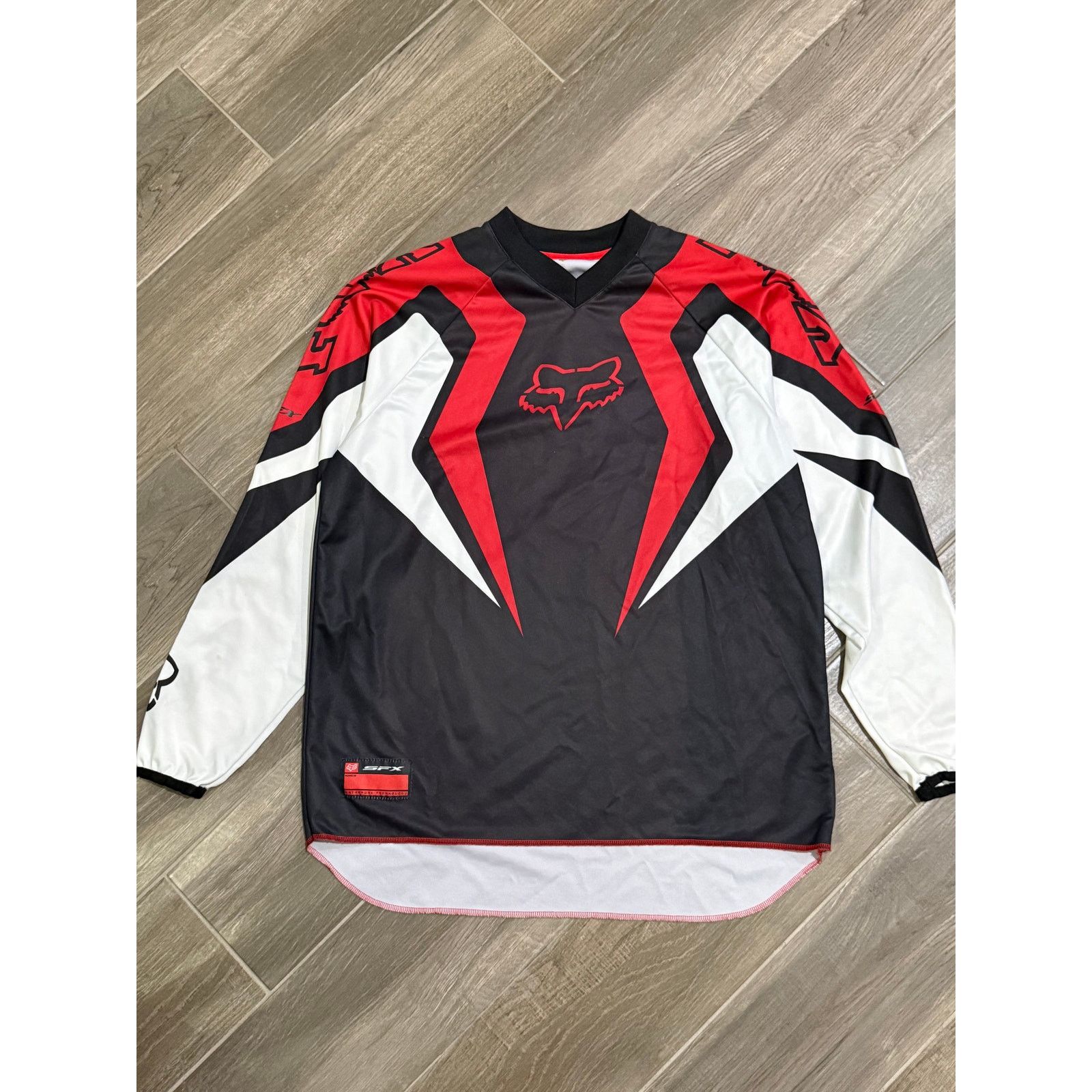 Fox Racing Vintage y2k Fox Racing Long Sleeve XLd Size US XL / EU 56 / 4 - 1 Thumbnail