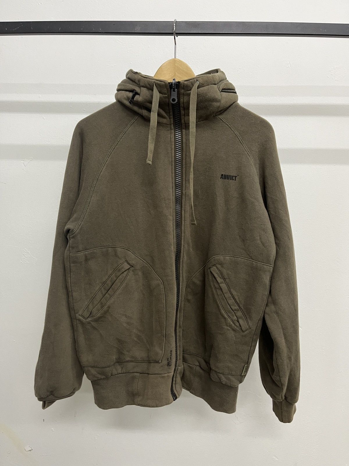 GOA Y2K REVERSIBLE BONO HOODIE CAMO ADDICT GOA LGB KMRII STYLE Size US S / EU 44-46 / 1 - 3 Thumbnail