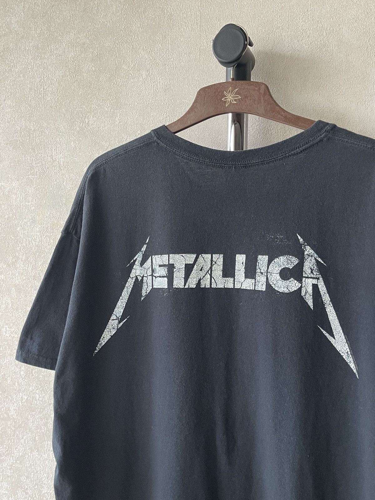Metallica Vintage Metallica Album Text Front/Back Logo T-shirt Tee Size US XL / EU 56 / 4 - 8 Thumbnail