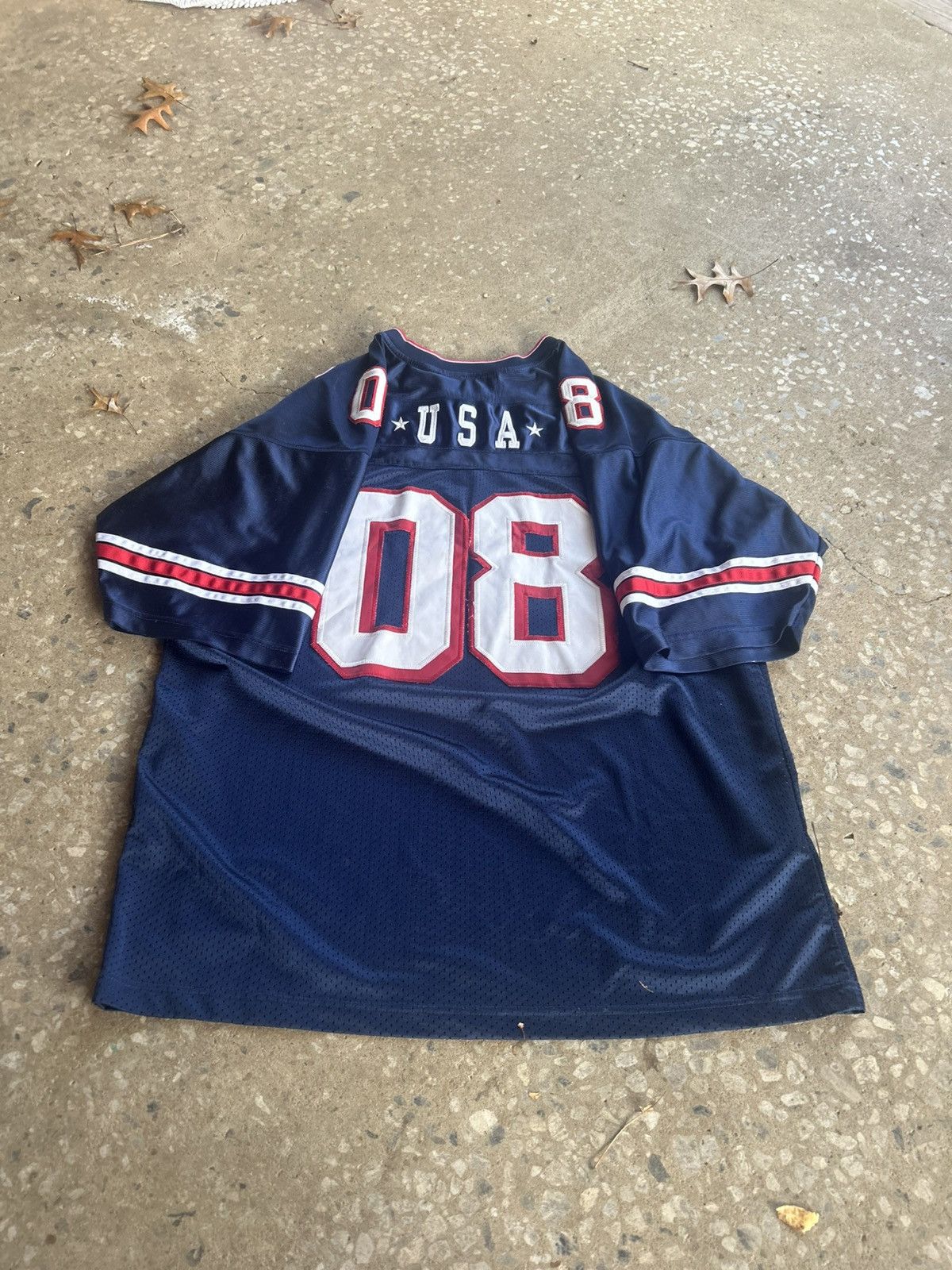 Steve And Barrys Vintage USA jersey Size US XL / EU 56 / 4 - 2 Thumbnail