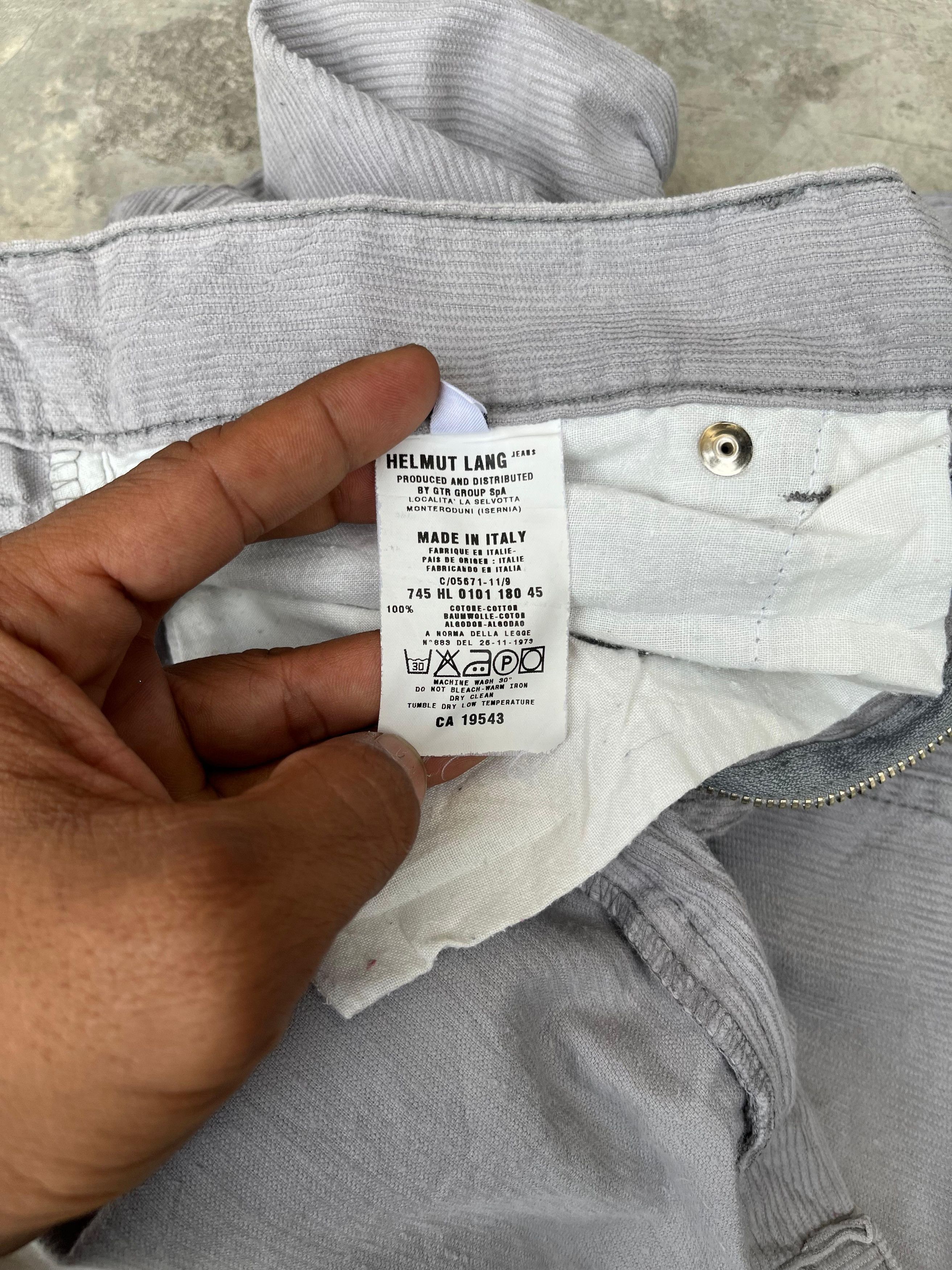 Helmut Lang Vintage Helmut Lang Classic Cut Corduray Pants Size US 31 - 9 Thumbnail