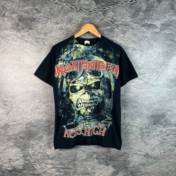 Iron maiden aces high best sale t shirt