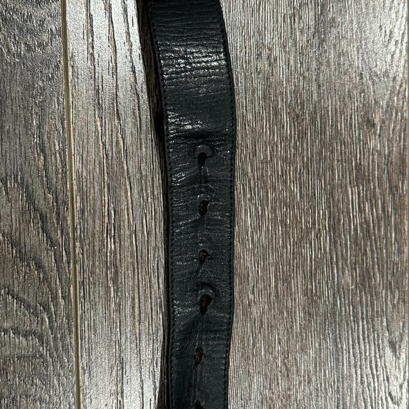 Gucci Gucci Leather and Fabric Belt – No Buckle – 5/10 Condition Size ONE SIZE - 6 Thumbnail