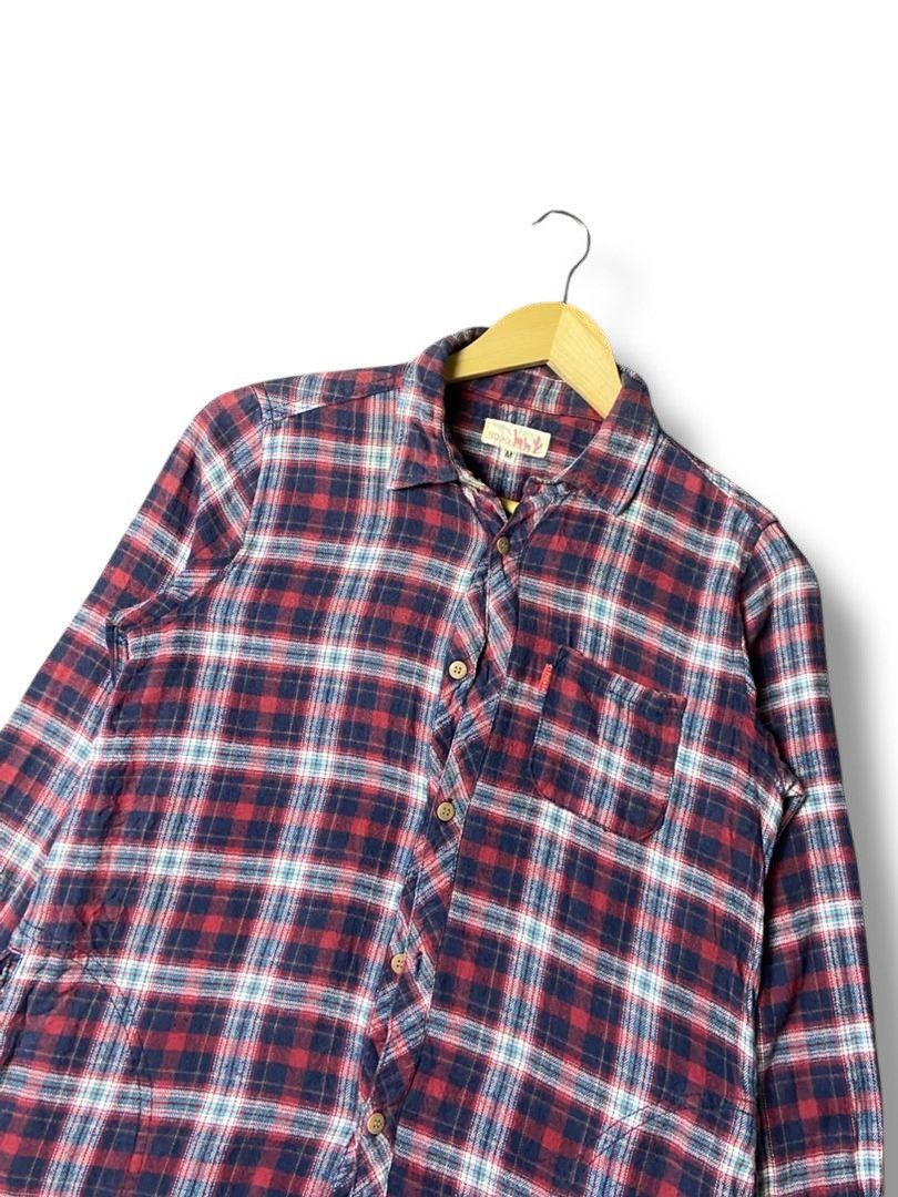 Japanese Brand Vintage TITICACA Grunge Tartan Patchwork Flannel (134) Size US XXS / EU 40 - 4 Thumbnail