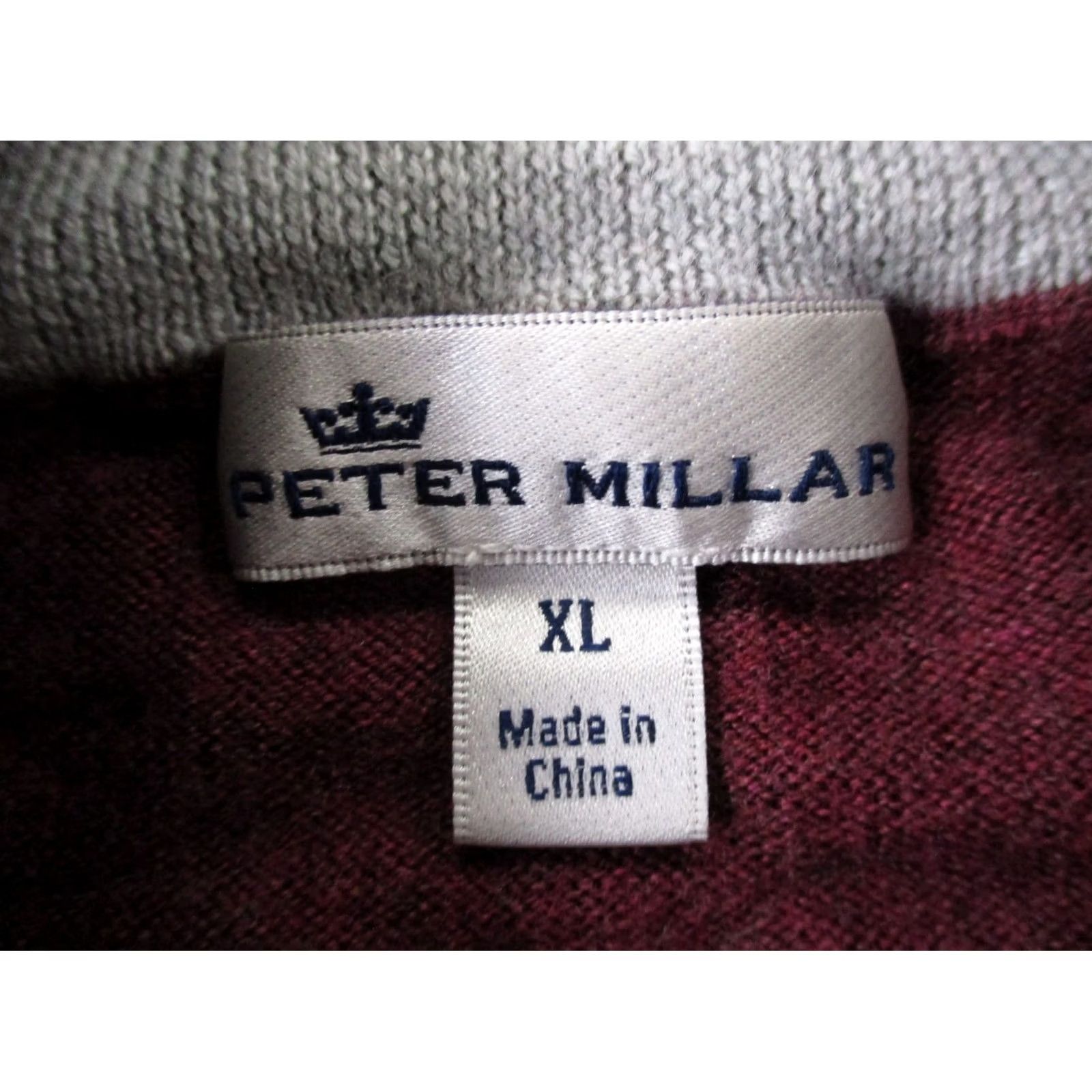 Peter Millar Peter Millar Jacket Mens XL Red Merino Wool Silk Sweater Pullover Casual Size US XL / EU 56 / 4 - 6 Thumbnail