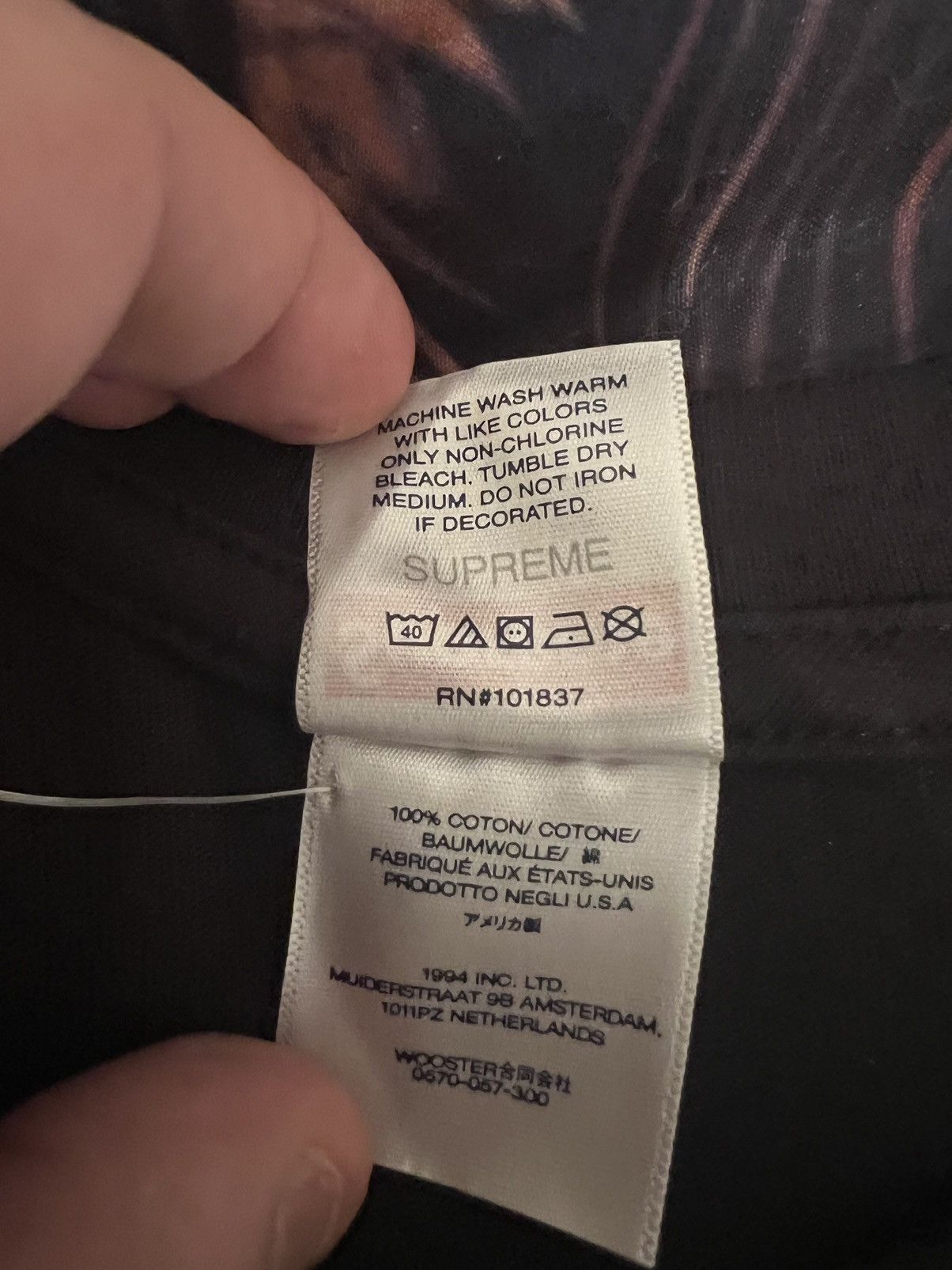 Supreme Supreme NBA Youngboy tee Size US S / EU 44-46 / 1 - 5 Thumbnail