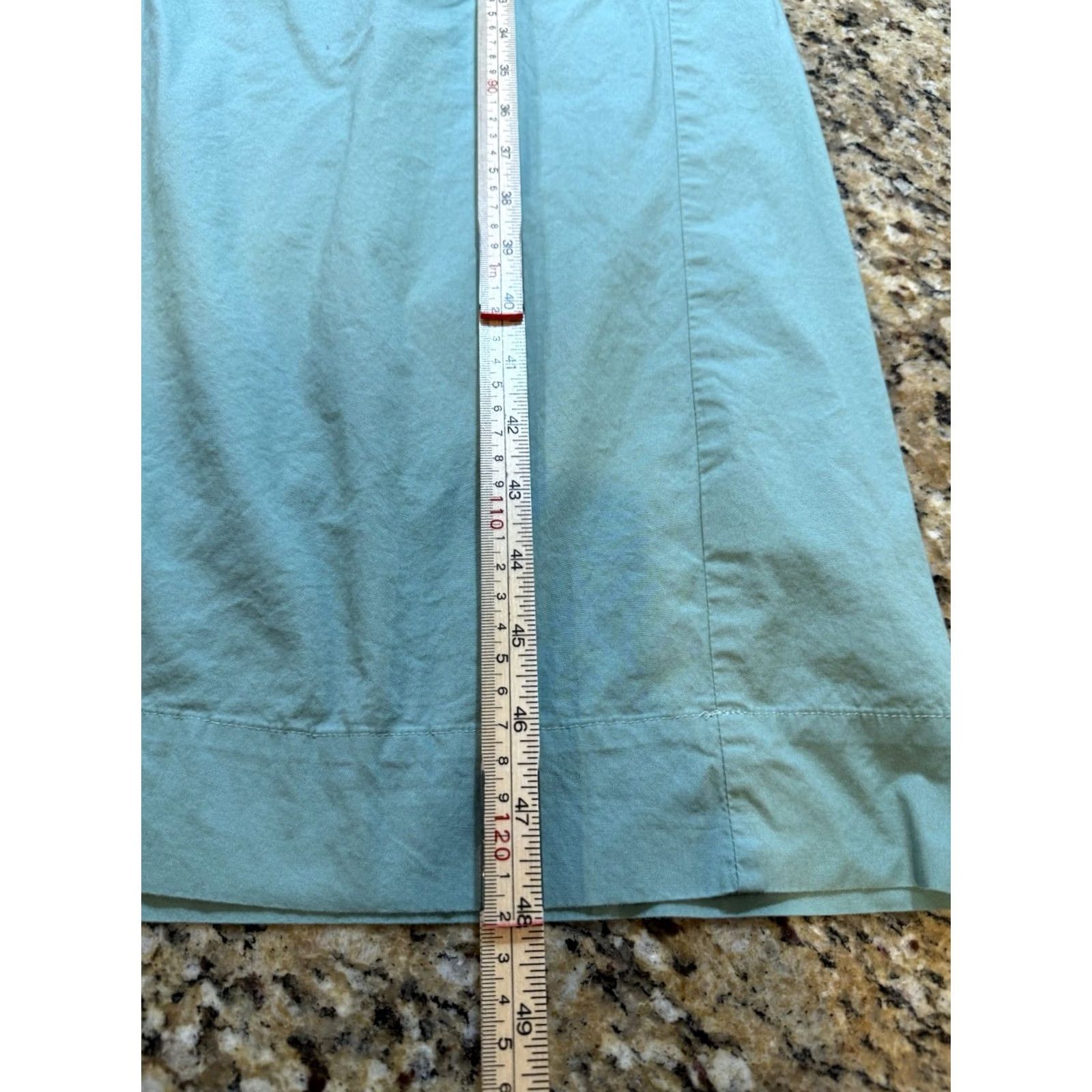 J.Crew J.Crew Tank Dress Women L Sage Green Ribbed-knit Cotton Blend Sleeveless Midi Solid Dress Length Medium/Knee? Size L / US 10 / IT 46 - 5 Thumbnail
