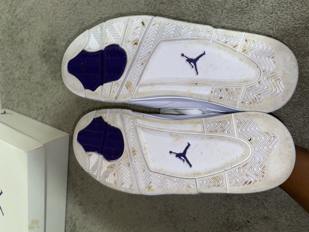 Jordan Brand Metallic Purple Jordan 4 size 9 Size US 9 / EU 42 - 9 Thumbnail