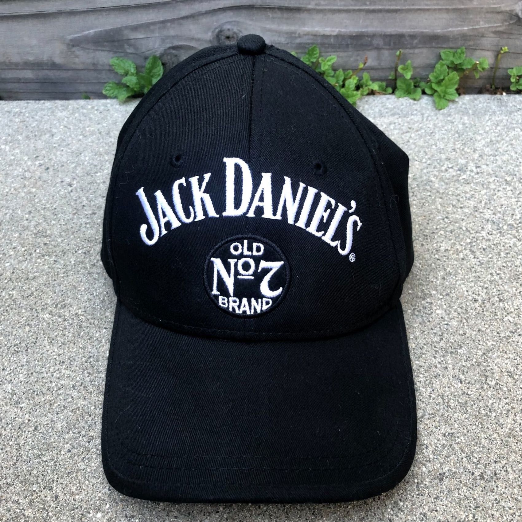 J Brand JACK DANIEL'S Old No 7 Brand Baseball Hat Men's Black Adjustable Cap Embroidered Size ONE SIZE - 2 Thumbnail