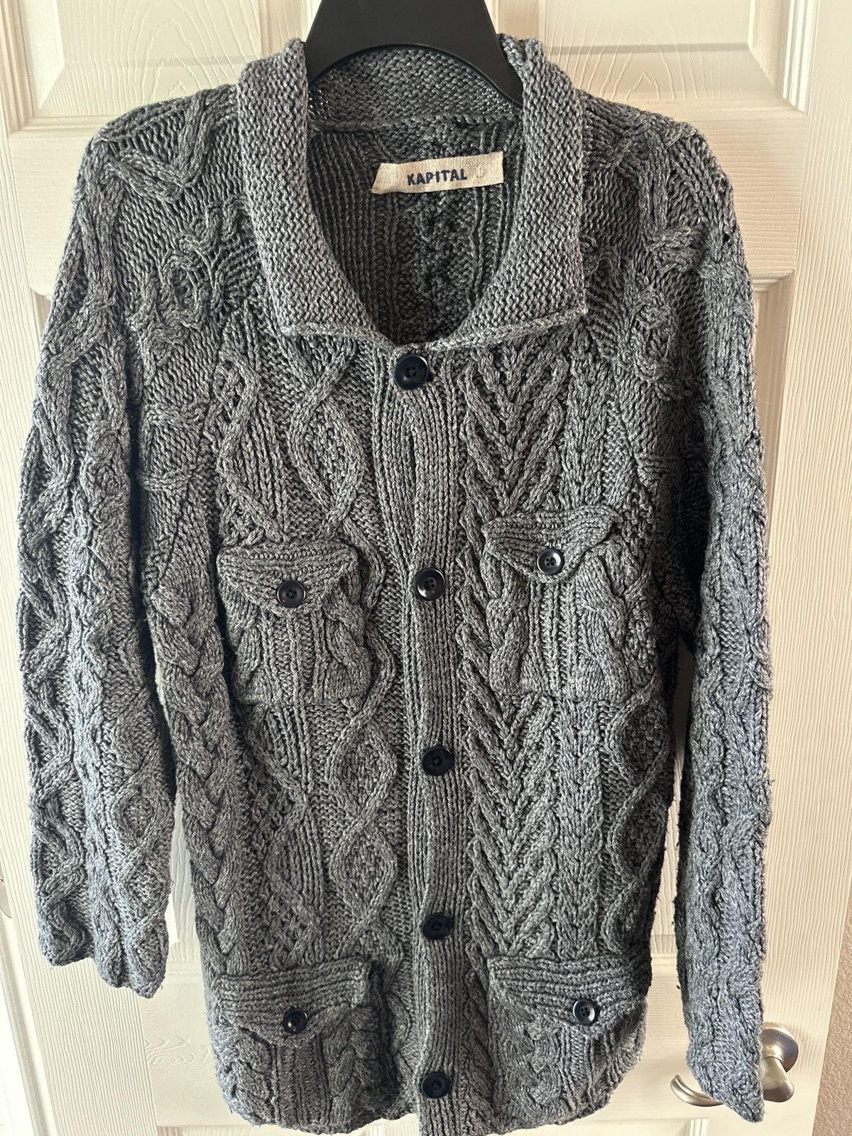 Kapital Kapital knit cardigan Size US L / EU 52-54 / 3 - 2 Thumbnail