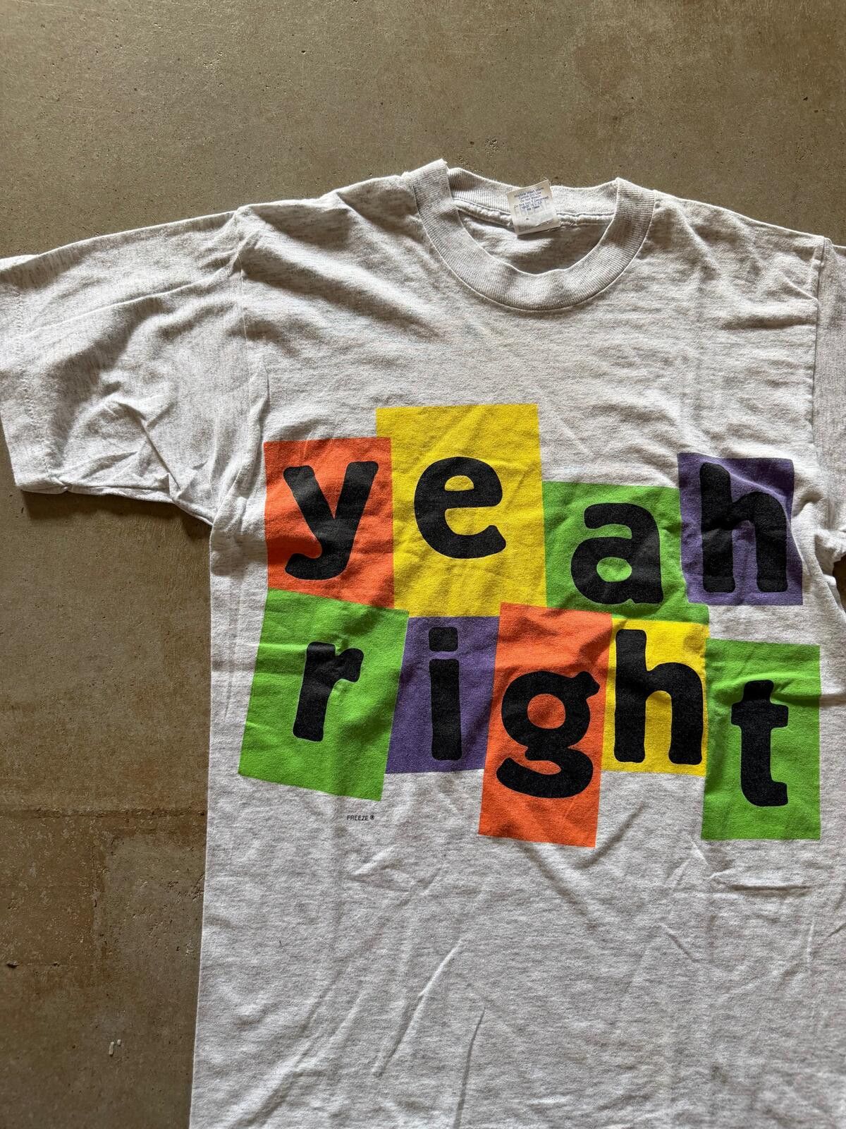 Other VTG Yeah Right Freeze Tee Sz S Size US S / EU 44-46 / 1 - 3 Thumbnail