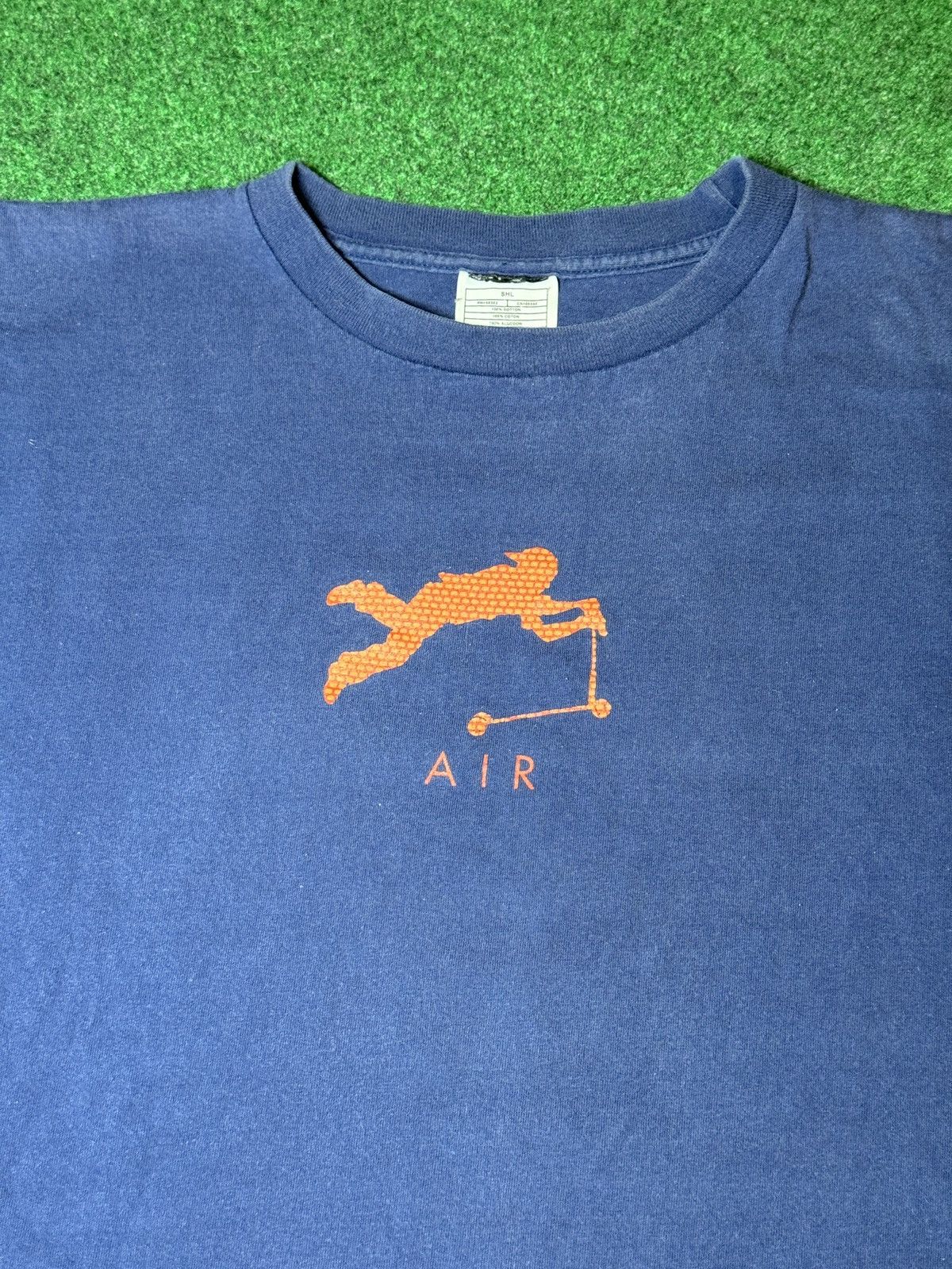 Nike × Vintage Vintage 90s Y2K RARE Nike Air Scooter Skater Grunge T Shirt Size US XL / EU 56 / 4 - 2 Thumbnail