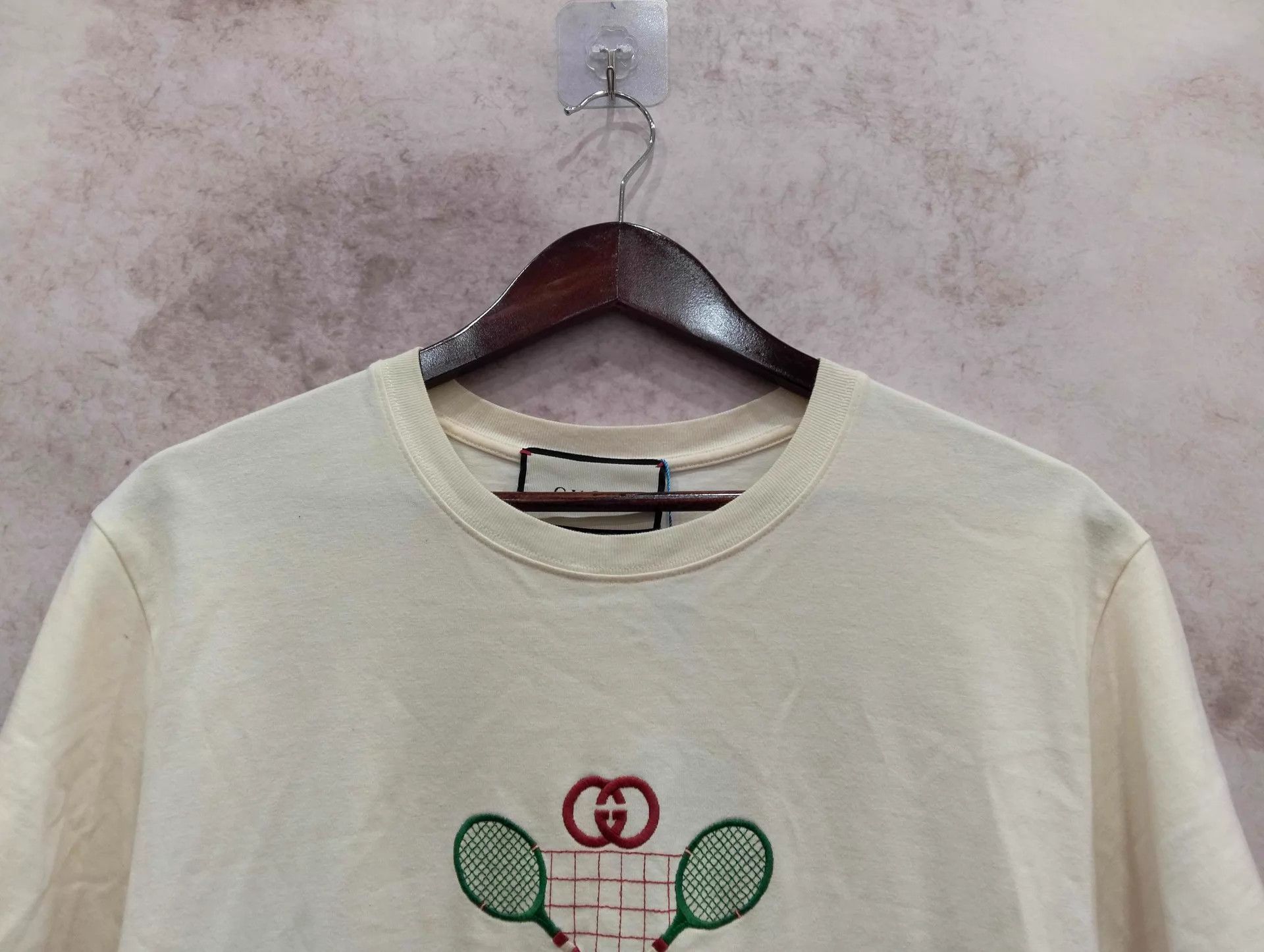Gucci Gucci Embroidered Double G Tennis Tee XS Size US XS / EU 42 / 0 - 6 Thumbnail