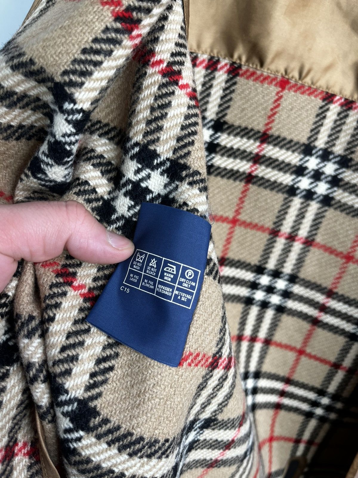 Burberry × Burberry Prorsum × Vintage Burberrys Nova Check Liner Size US M / EU 48-50 / 2 - 6 Thumbnail