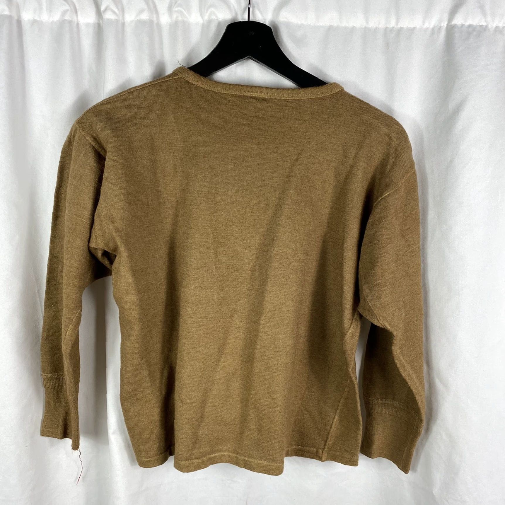 Vintage VINTAGE Original WWII Indochina French Army Undershirt Thermal Shirt Flannel Small Size US S / EU 44-46 / 1 - 4 Thumbnail