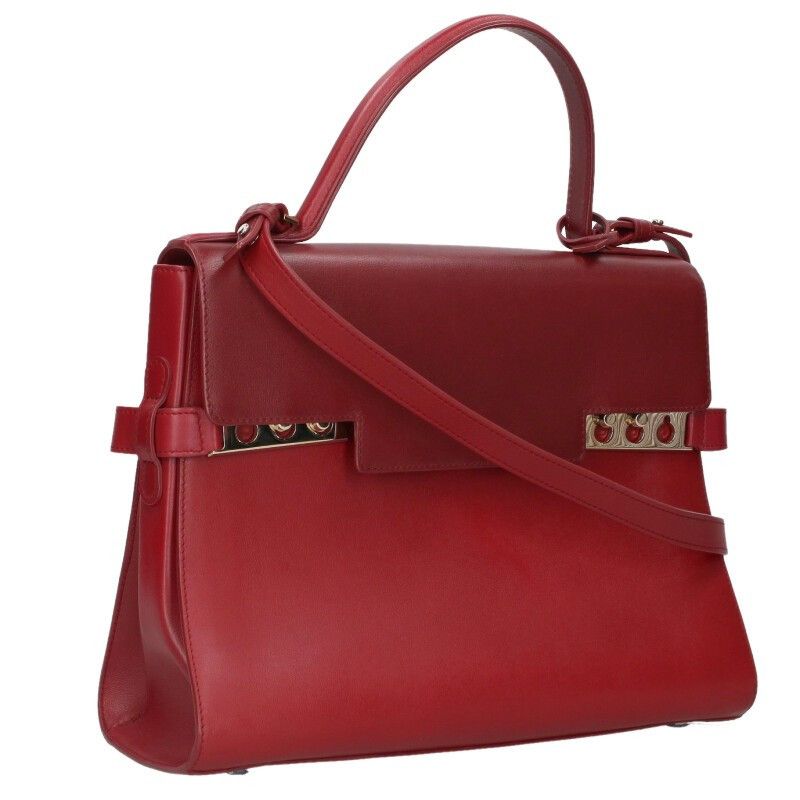Delvaux DELVAUX Tempête GM Box Calf Leather Handbag Size ONE SIZE - 1 Thumbnail