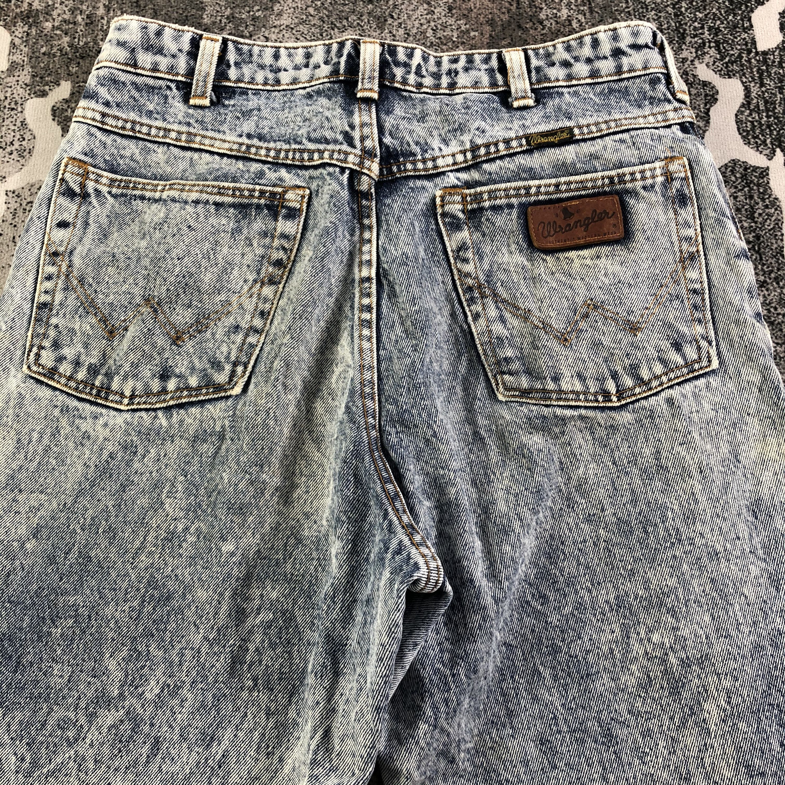 Vintage Vintage Wrangler Stone Wash Jeans KJ1978 Size US 30 / EU 46 - 4 Thumbnail