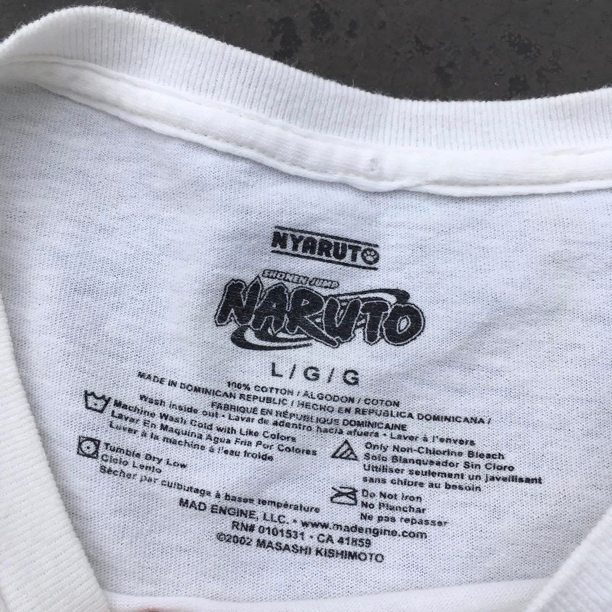 Japanese Brand RARE ‼️ Naruto Size US L / EU 52-54 / 3 - 4 Thumbnail