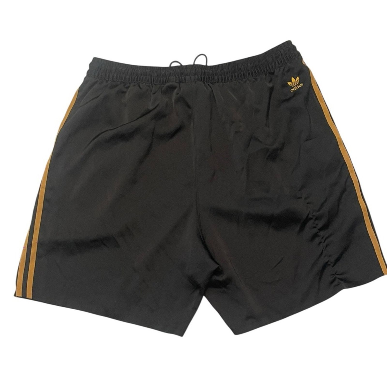Adidas Adidas Black and Gold Athletic Shorts Lightweight Size:M Size US 34 / EU 50 - 5 Thumbnail