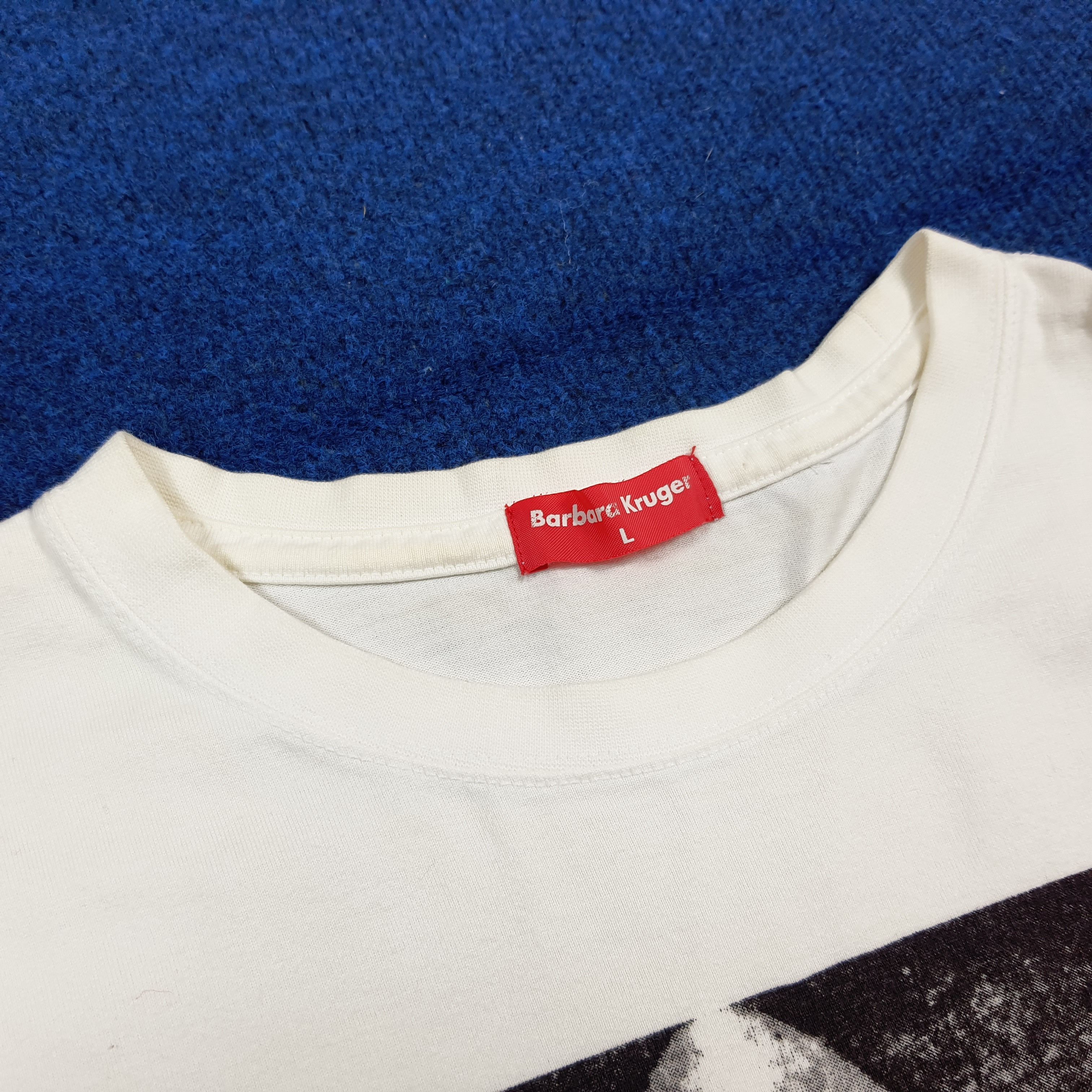 Barbara Kruger Vintage Barbara Kruger Designer Tshirt C294N77 Size US M / EU 48-50 / 2 - 5 Thumbnail