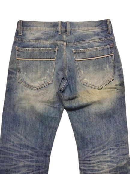 Japanese Brand × Vintage VINTAGE JAPANESE BRAND IMPROVES FADED MUD WASH Size US 34 / EU 50 - 4 Thumbnail