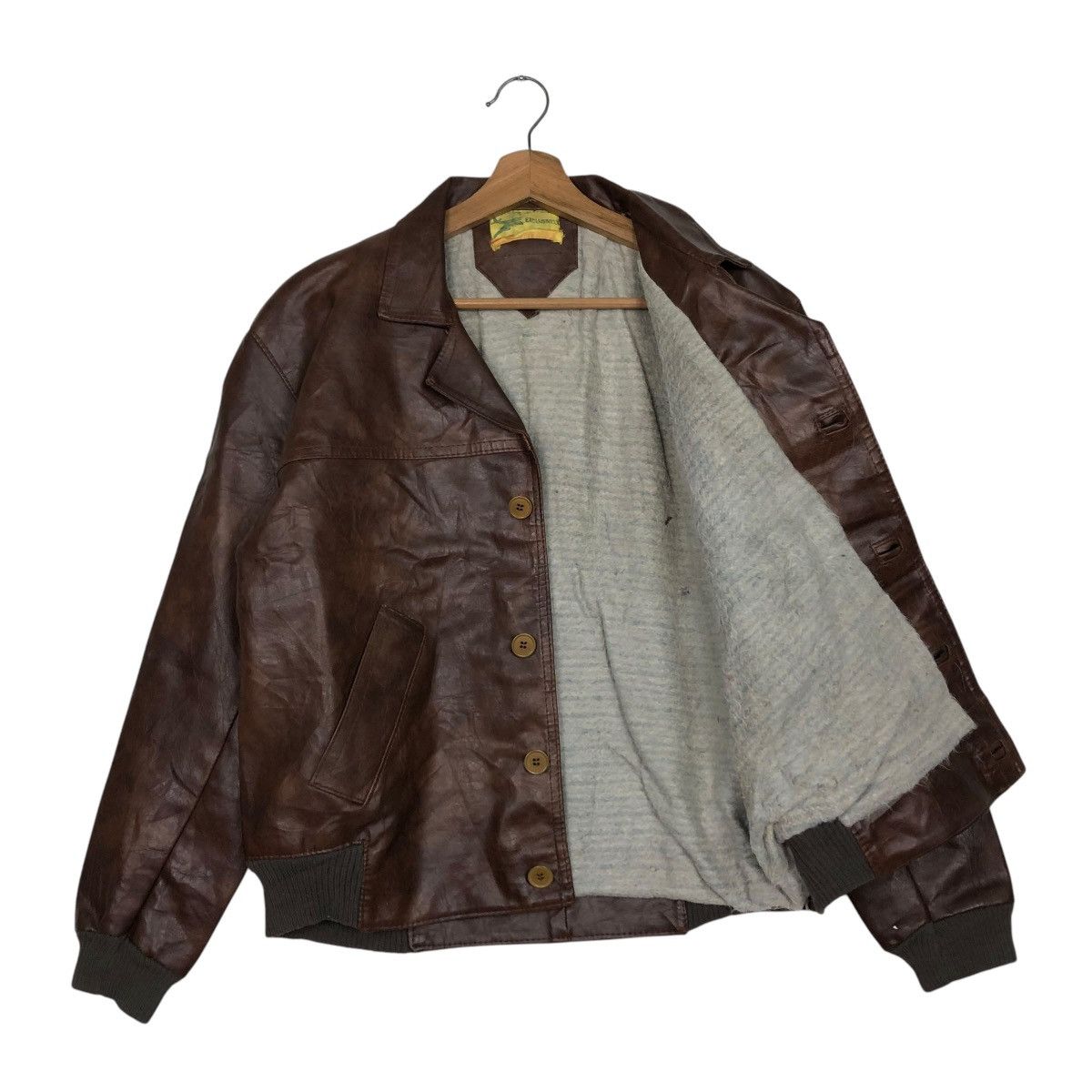 Vintage 🔥VINTAGE 70’s GENUINE LEATHER JACKET AVIATOR COLLECTION USA Size US M / EU 48-50 / 2 - 13 Thumbnail