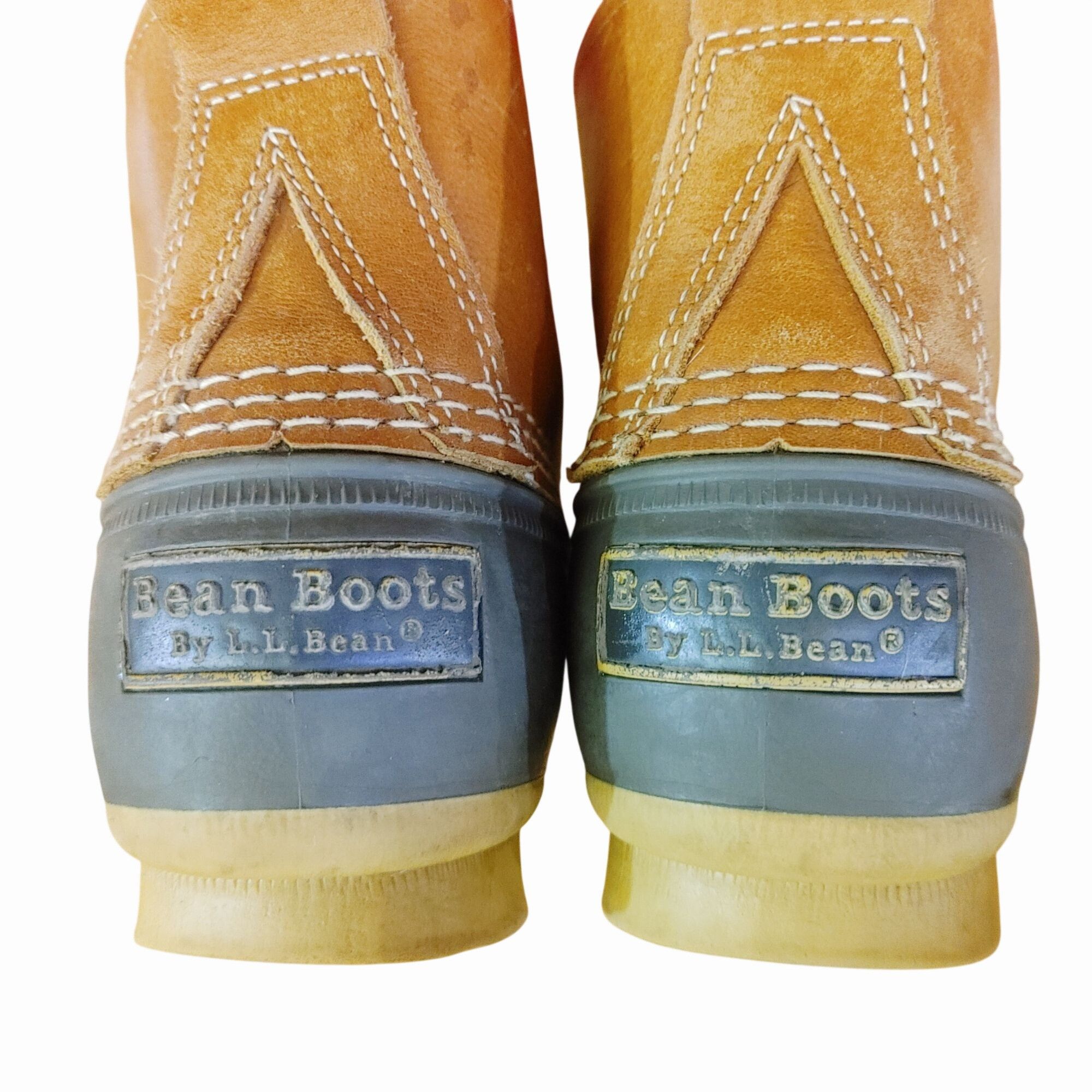 L.L. Bean LL Bean Boots 6 Inch Vintage Duck Brown Leather Rubber Lace Size US 7 / EU 40 - 5 Thumbnail
