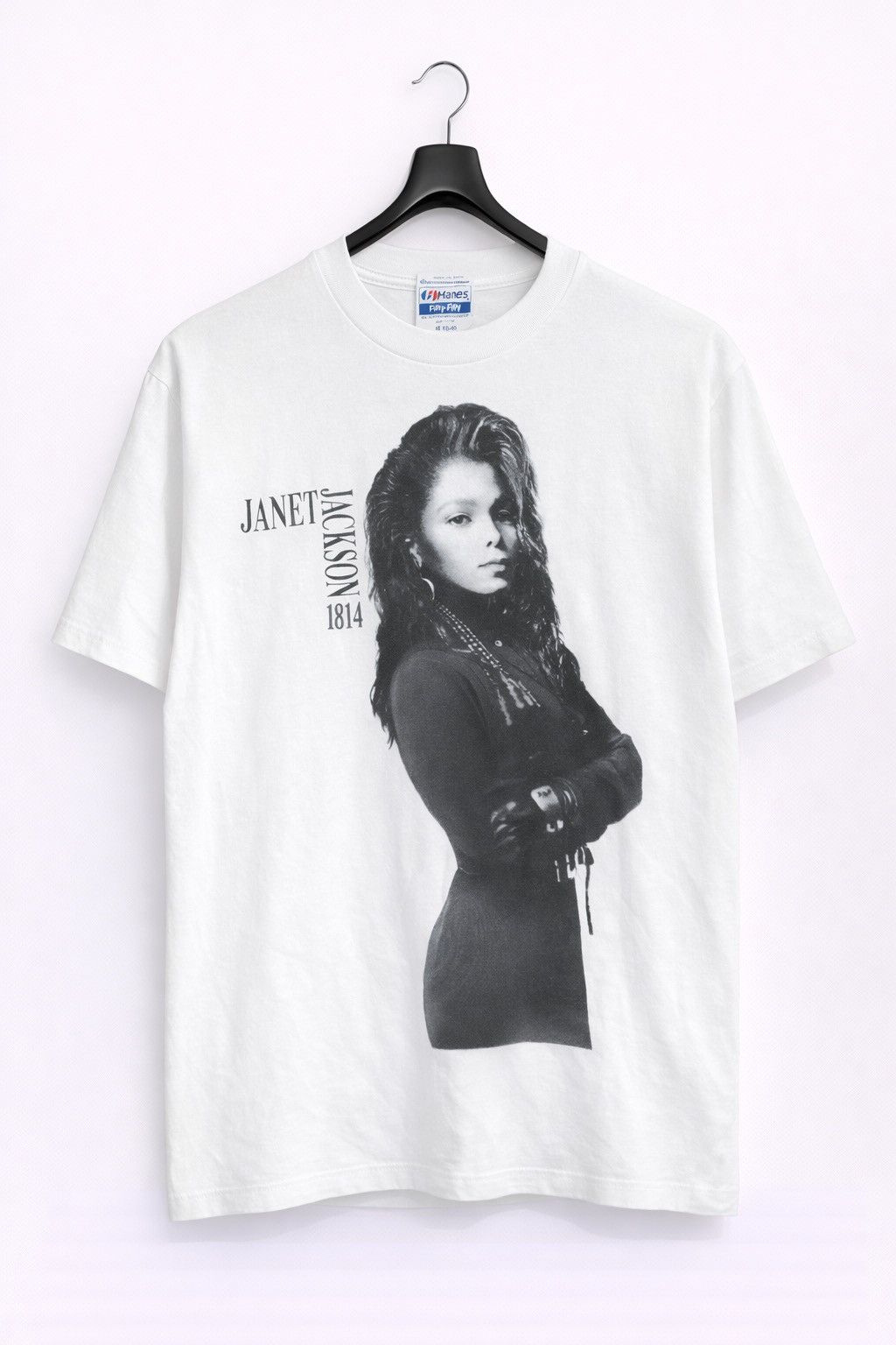 Rap Tees Vintage 1990 Janet Jackson Rhythm Nation World Tour T-Shirt Size US M / EU 48-50 / 2 - 1 Thumbnail