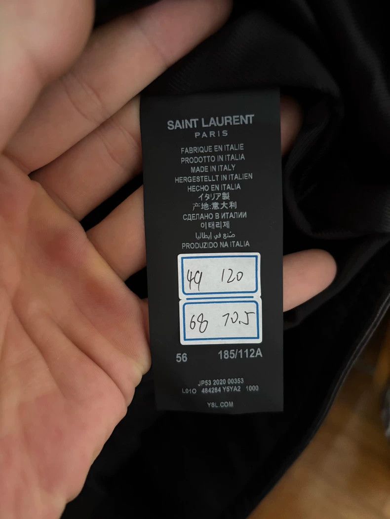 Saint Laurent Paris Saint laurent paris 20 FW L01 Motorcycle Leather jacket 250 Size US XL / EU 56 / 4 - 4 Thumbnail