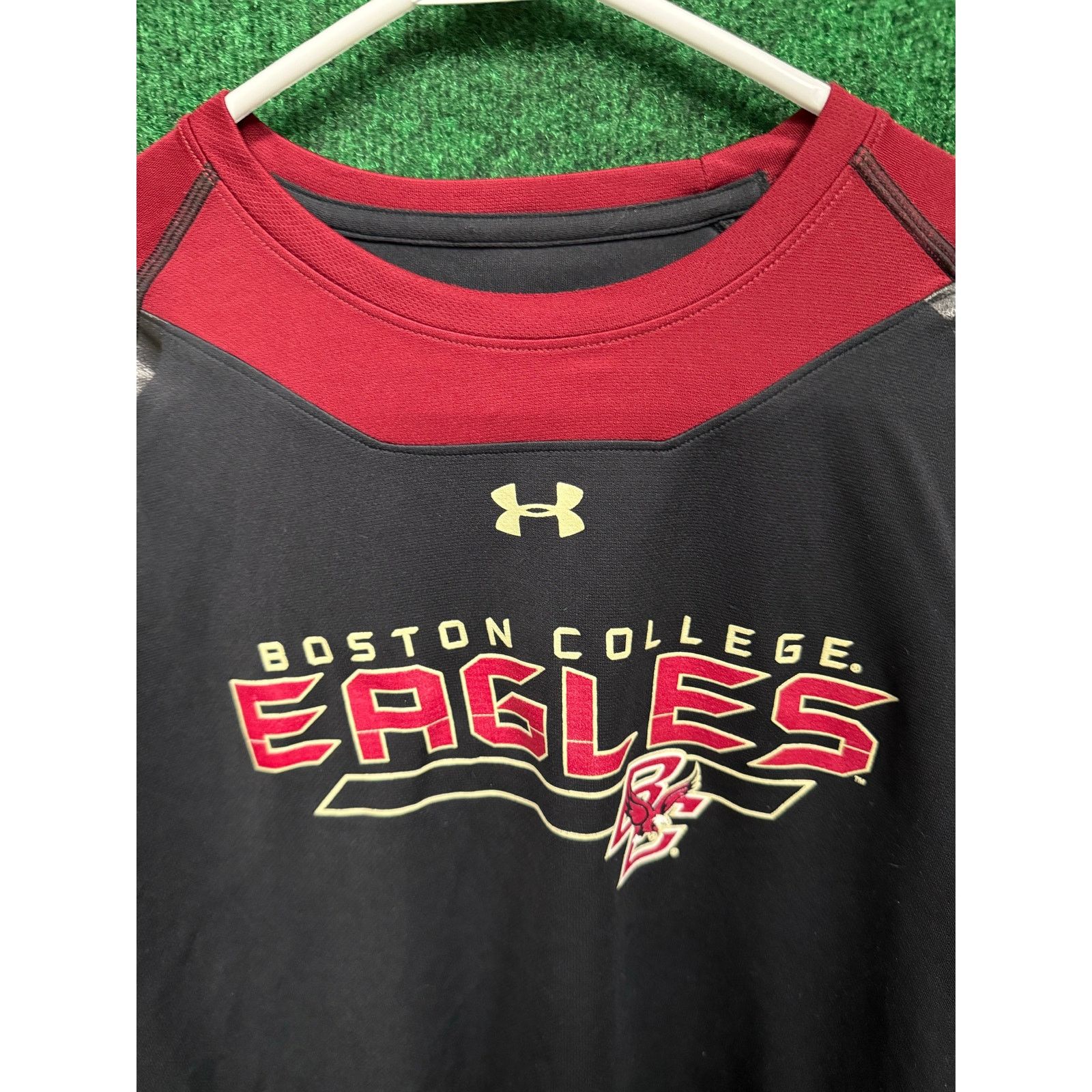 Under Armour Boston College University Long Sleave Shirt Sz Large Size US L / EU 52-54 / 3 - 3 Thumbnail