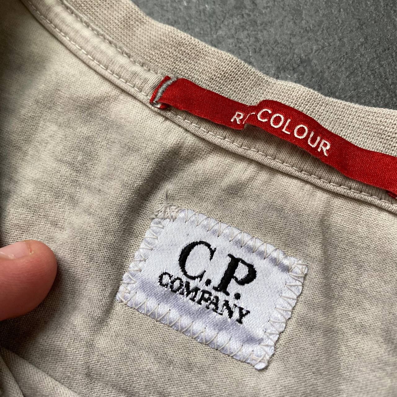 C.P. Company × Massimo Osti × Vintage Rare big logo c.p company tee shirt Size US S / EU 44-46 / 1 - 8 Thumbnail