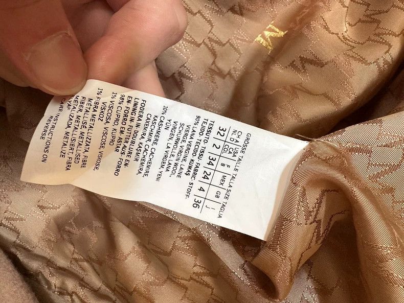 Max Mara Max Mara 101801 Coat Camel Size S / US 4 / IT 40 - 5 Thumbnail