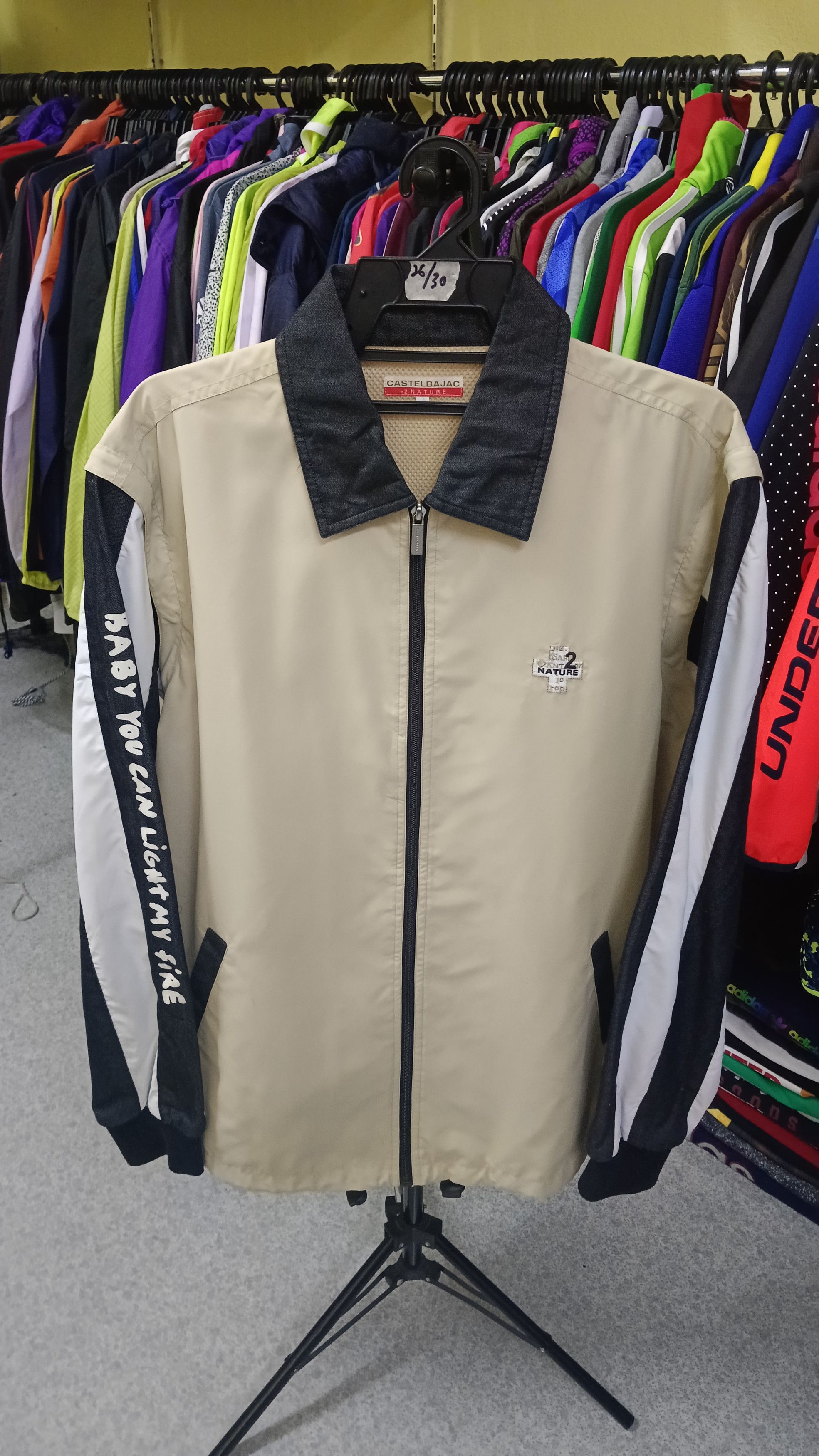 Designer × Jean Charles De Castelbajac Castelbajac +2 Nature Light Jacket Turn To Vest Size US XL / EU 56 / 4 - 1 Thumbnail