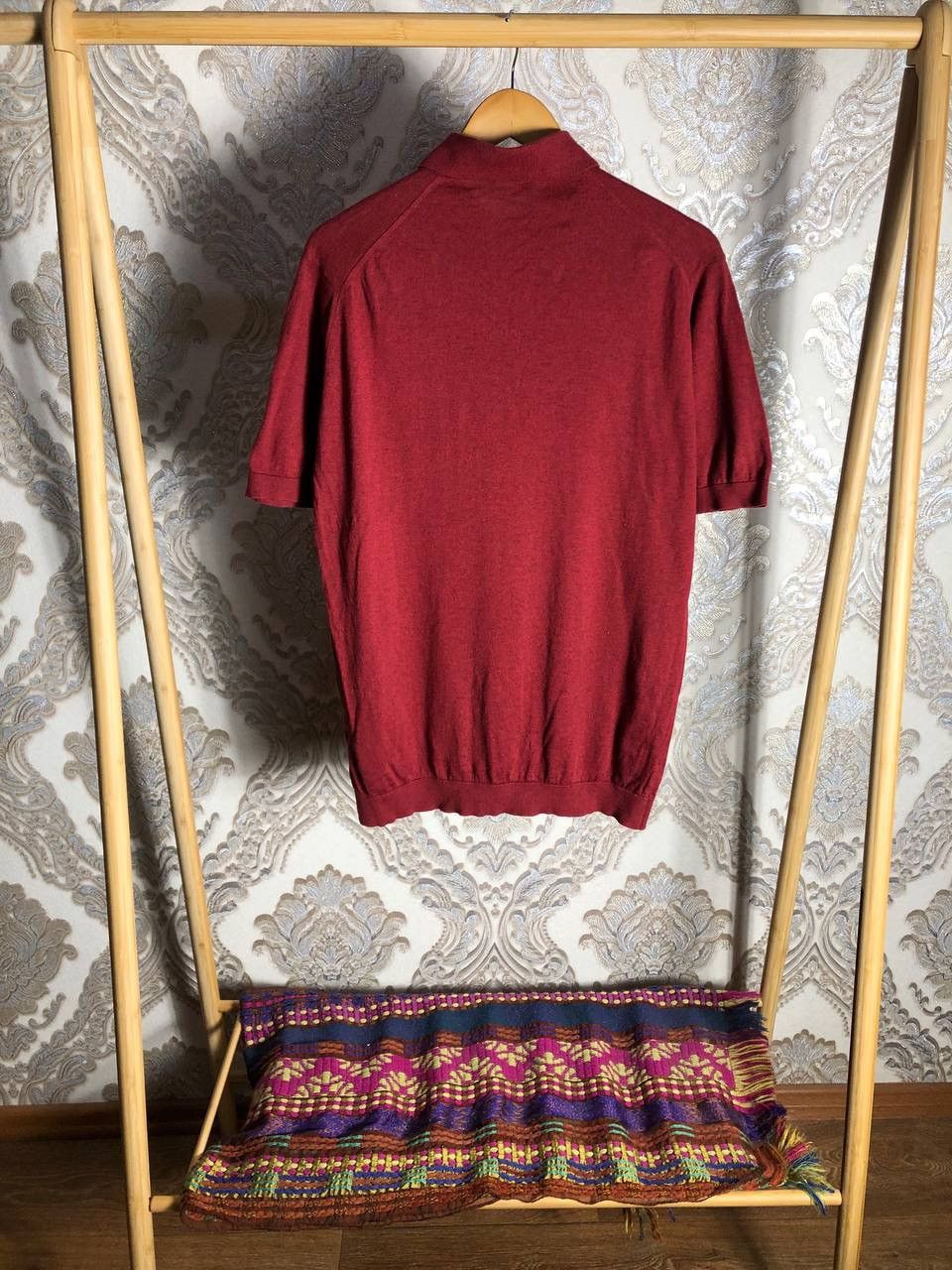 John Smedley × Vintage VERY RARE JOHN SMEDLEY DESIGNER POLOS ENGLAND STYLE LUXURY Size US L / EU 52-54 / 3 - 6 Thumbnail