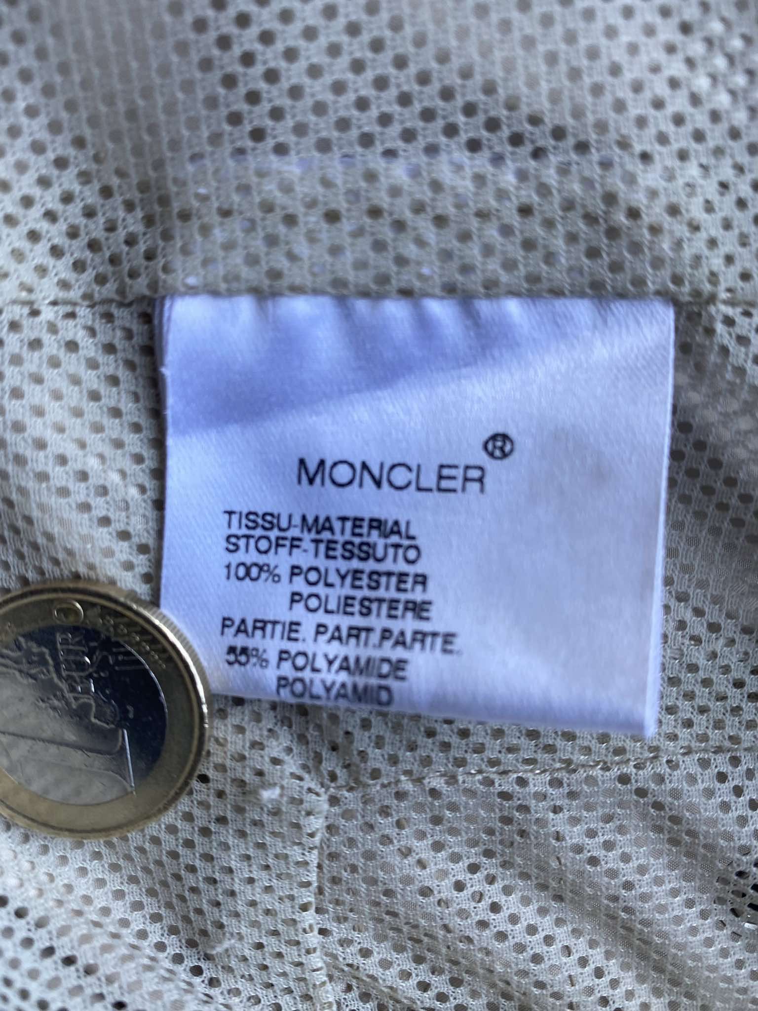 Moncler × Vintage Vintage Women Moncler Lightweight Jacket Belted Zip Lampo Size M / US 6-8 / IT 42-44 - 14 Thumbnail