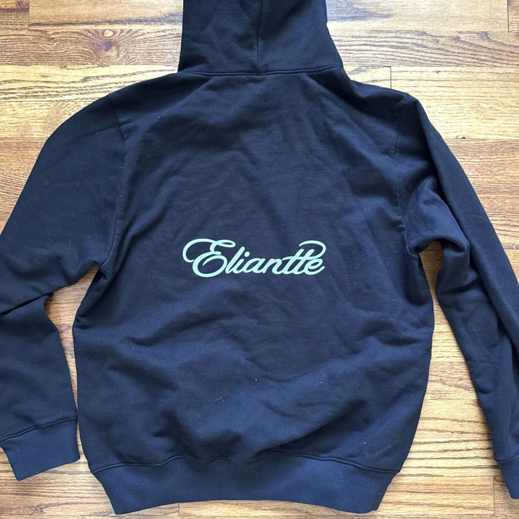 Logo 7 Eliantte Hoodie Crew Neck Logo Print Size L Men Black Size US L / EU 52-54 / 3 - 5 Thumbnail