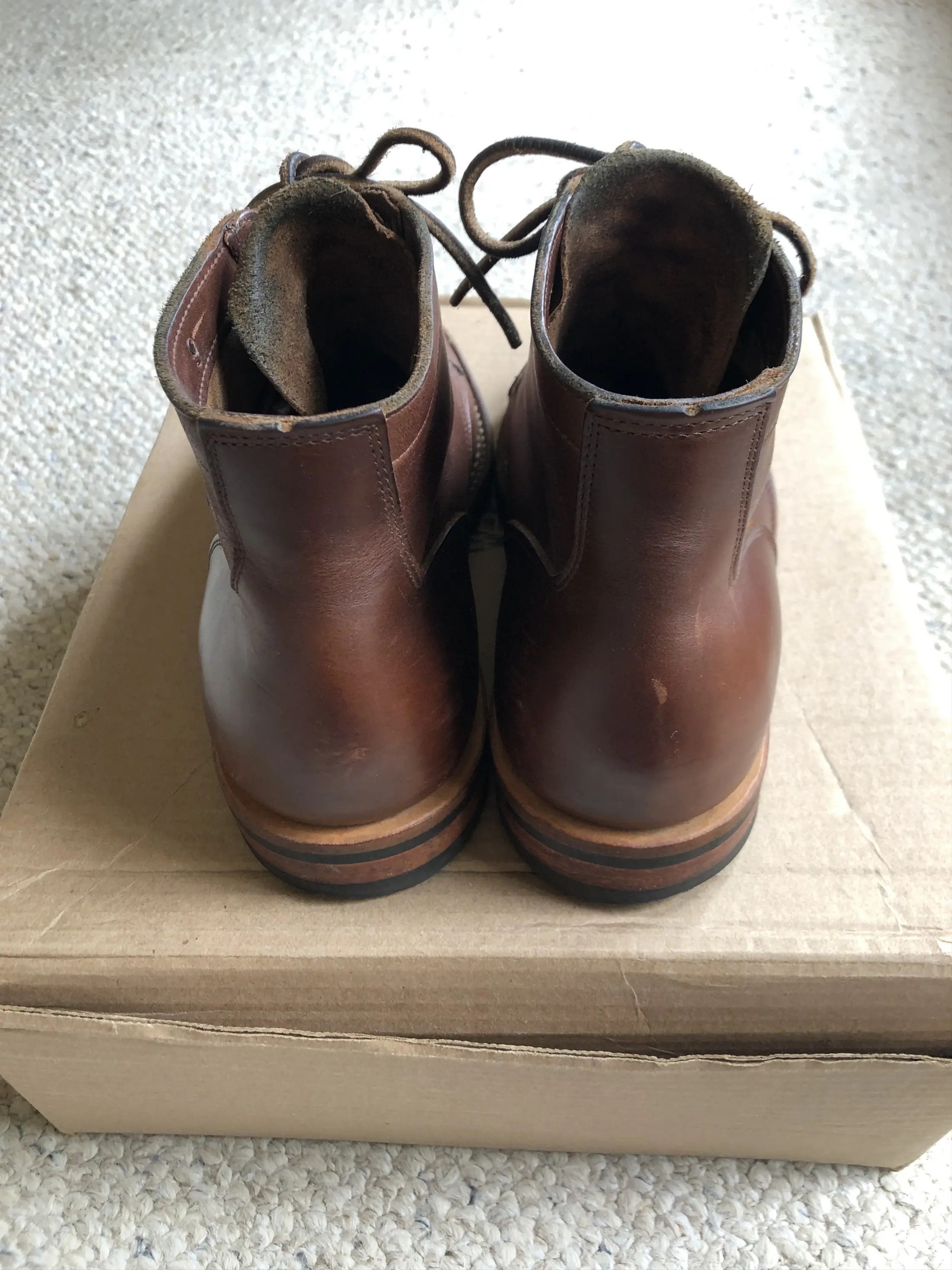 Viberg Service Boot in Brown CXL Chromexcel 2030 Last Size US 9 / EU 42 - 4 Thumbnail